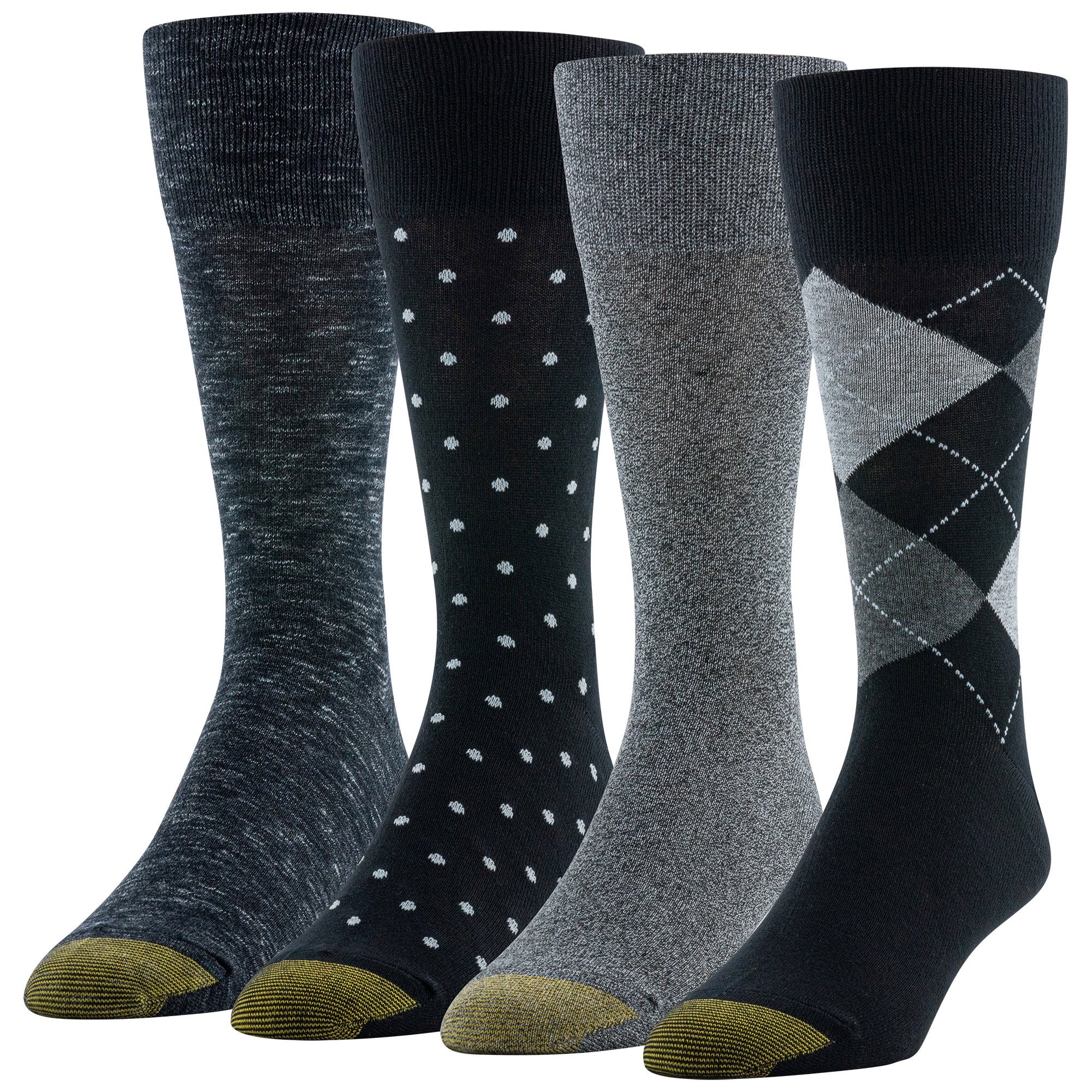 GOLD TOE MEN'S DRESS SOCK 4PR