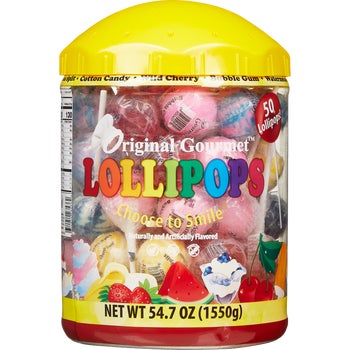ORIGINAL GOURMET LOLLIPOPS 50 CT
