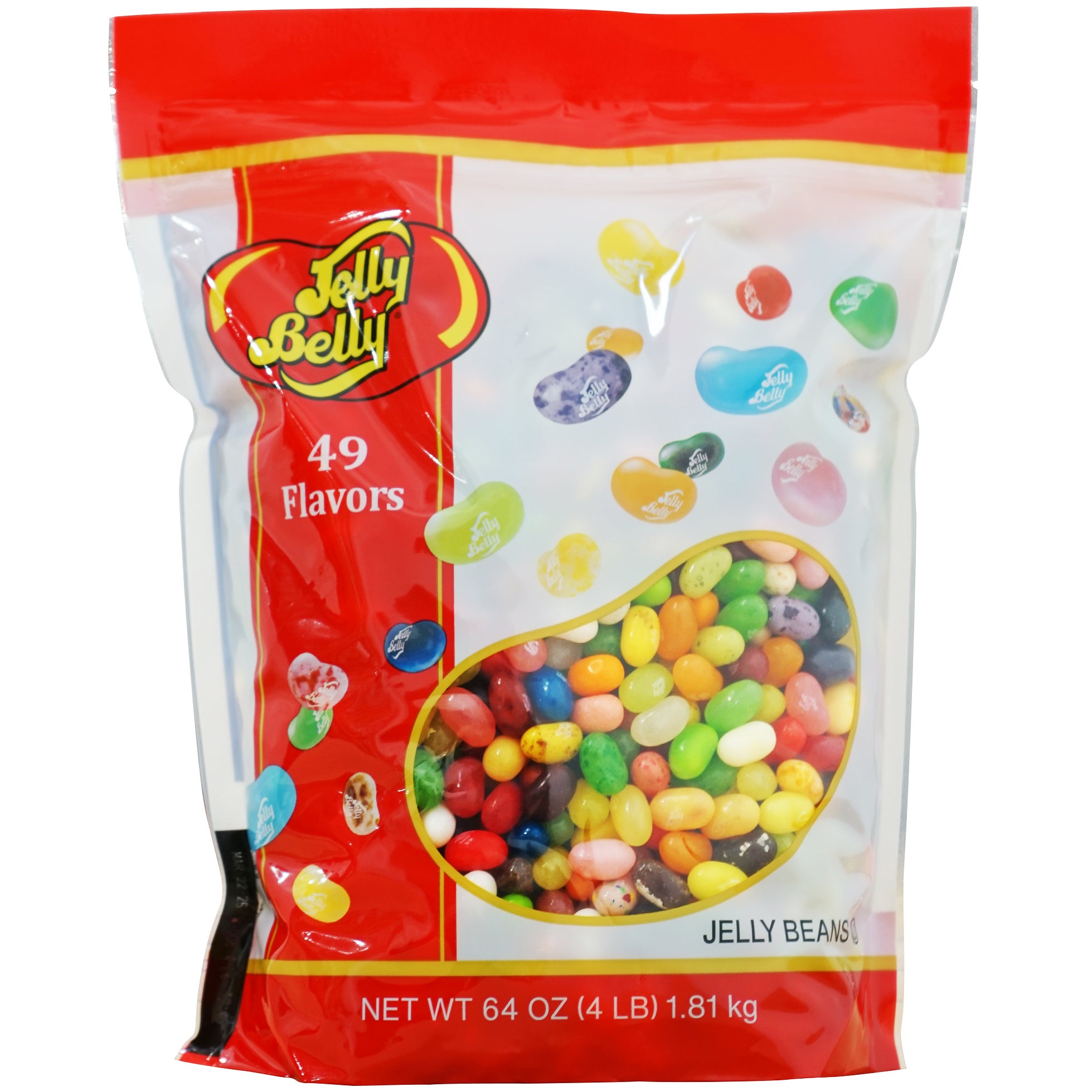JELLY BELLY GOURMET JELLY BEANS 64 OZ. BAG (4 LBS)
