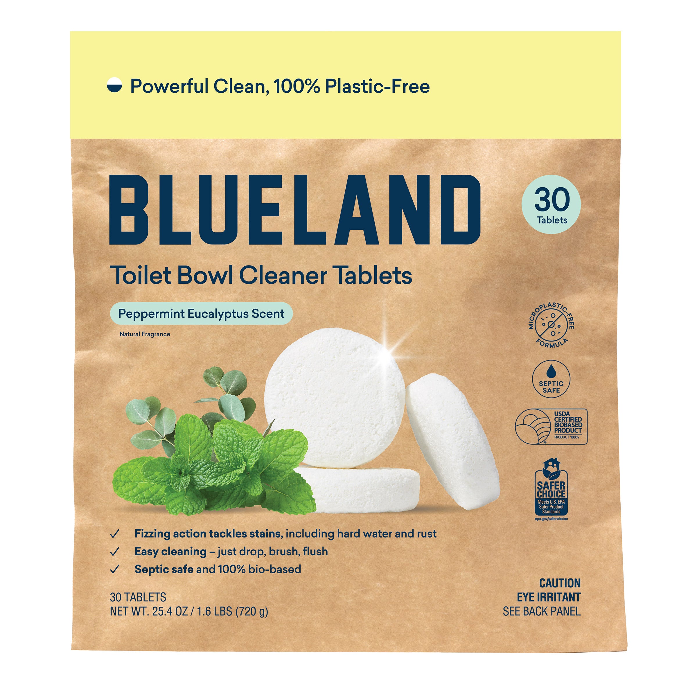 BLUELAND TOILET BOWL CLEANER 30 TABLETS