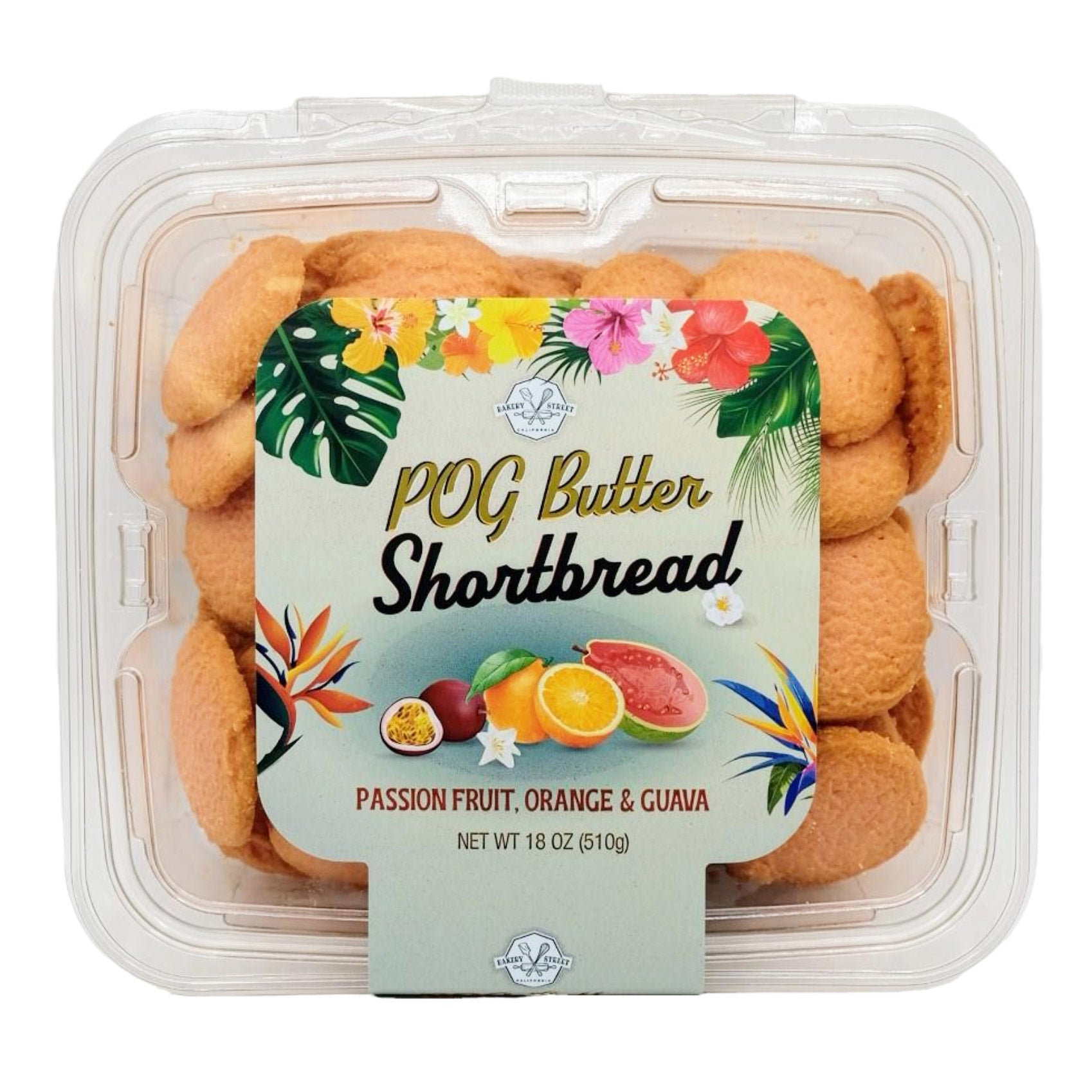 BAKERY STREET POG SHORTBREAD 18 OZ (1.12 LBS)