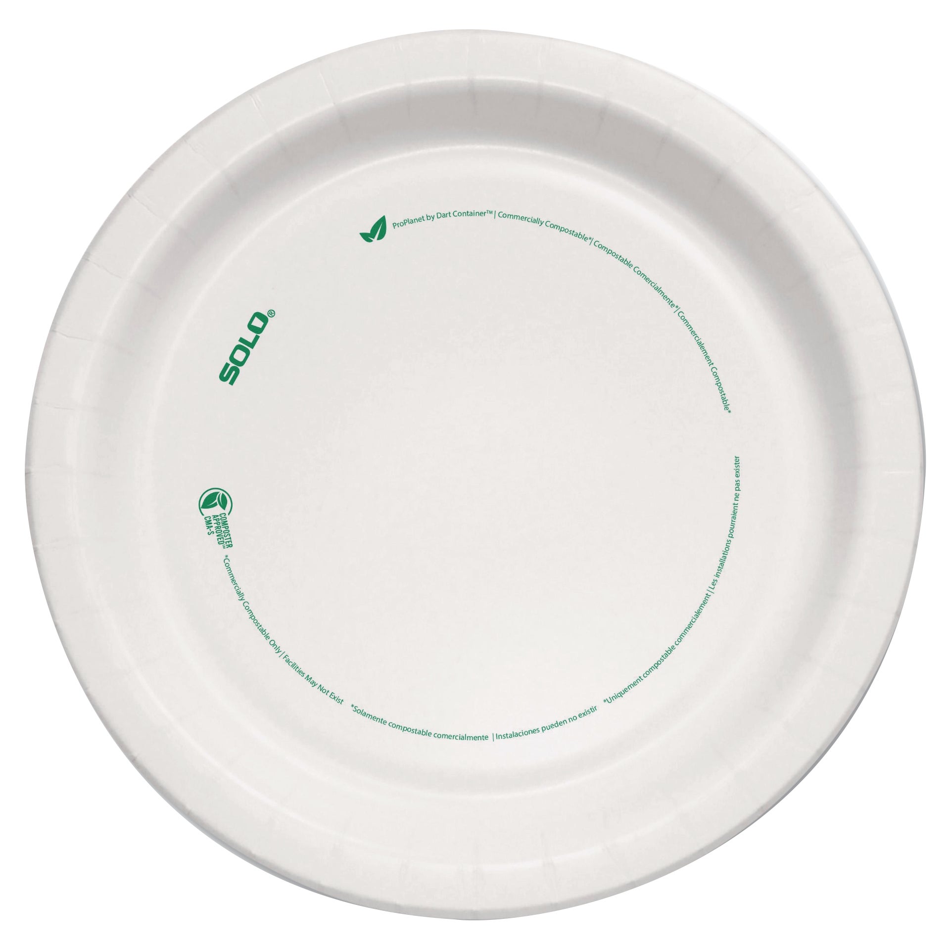 SOLO BARE PAPER PLATES 8.5¨ SCCOFMP9RJ7234 - Image 1