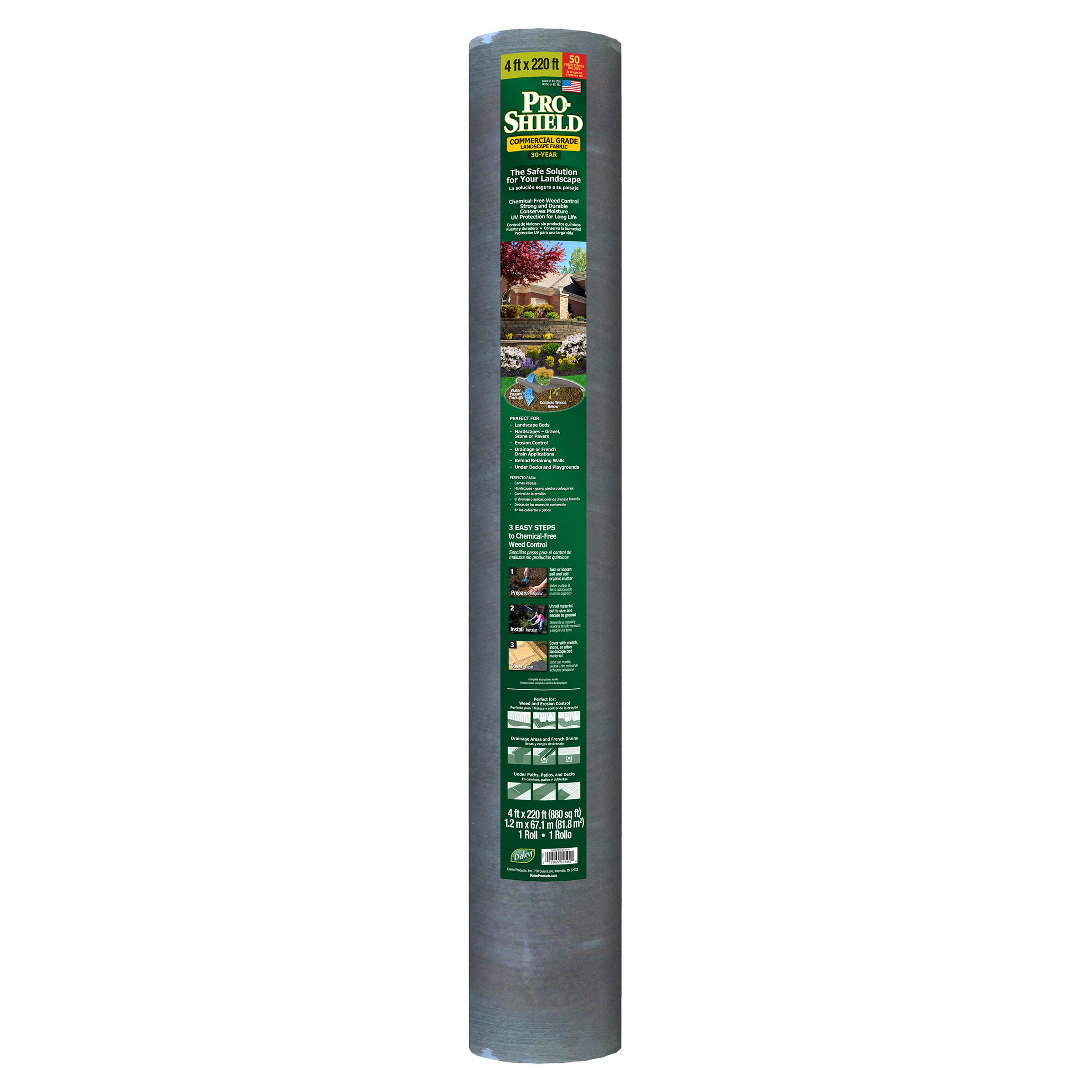 DALEN PRO-SHIELD LANDSCAPE FABRIC 4' X 220' ROLL