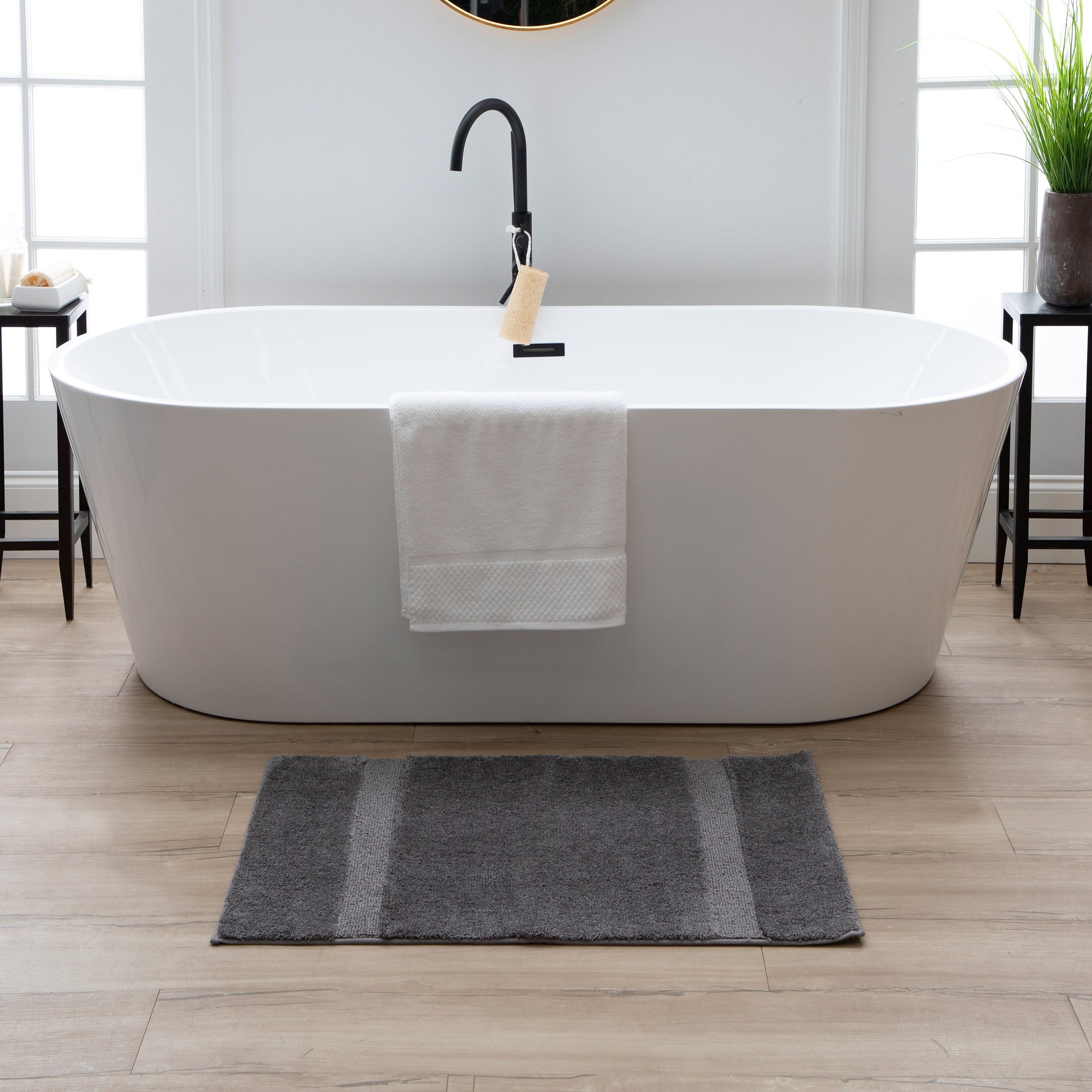 MOHAWK MICROPOLY BATH MAT ASSORTED COLORS
