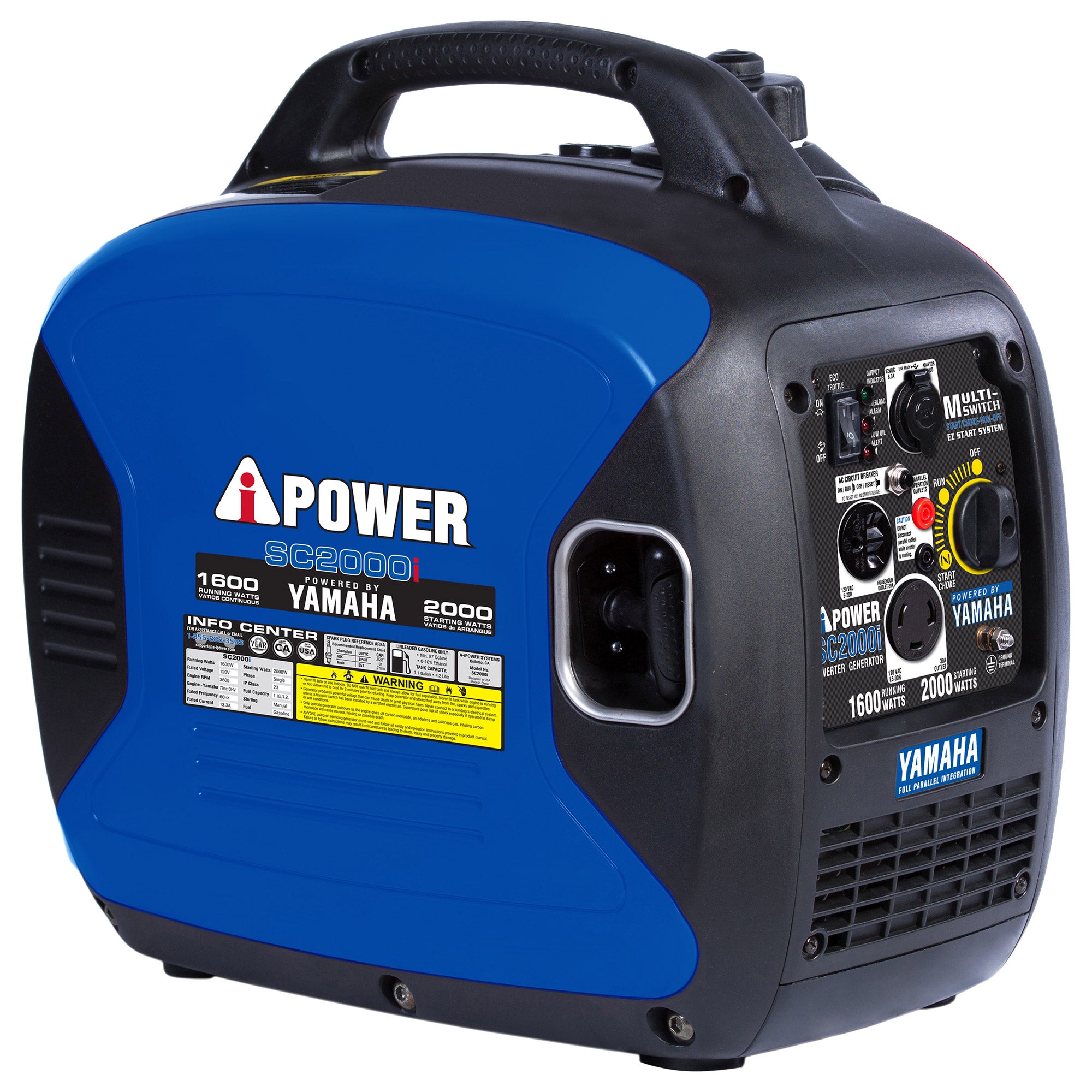 A-IPOWER YAMAHA POWERED INVERTER GENERATOR - Image 1