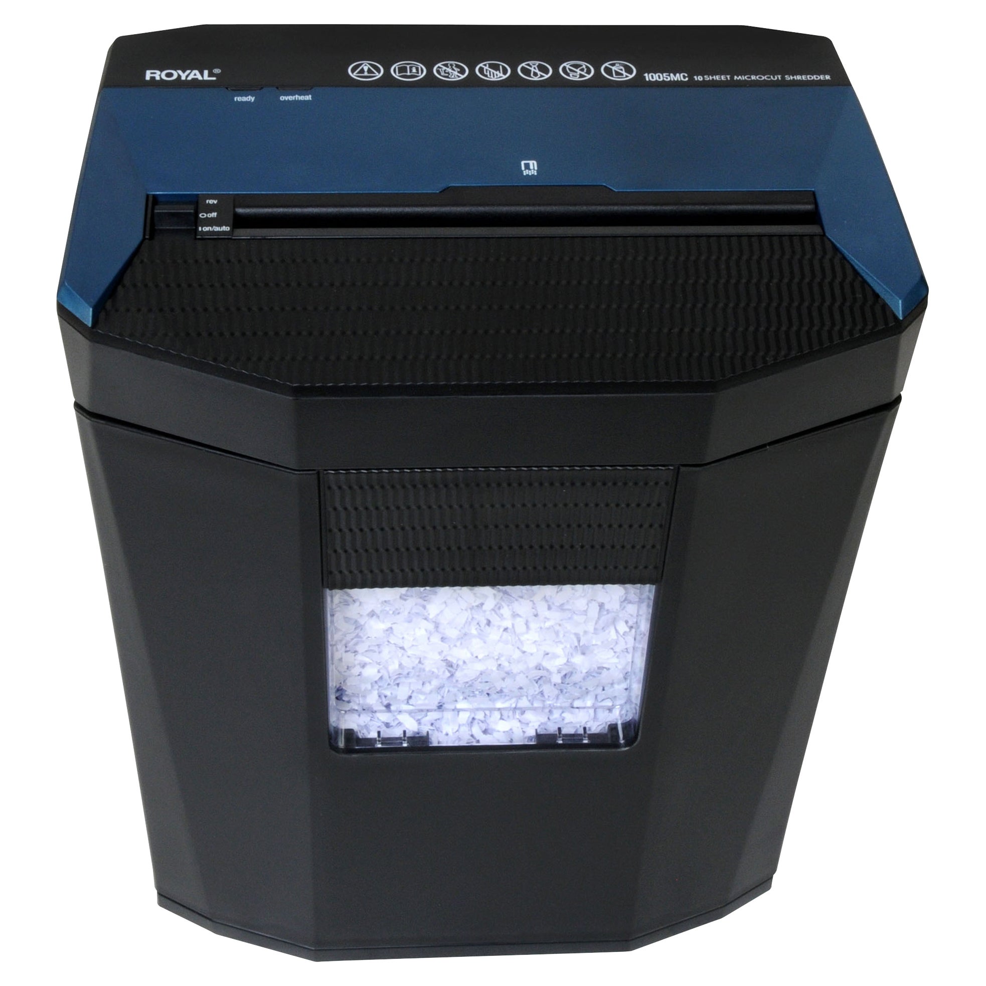 ROYAL 10-SHEET MICRO-CUT SHREDDER
