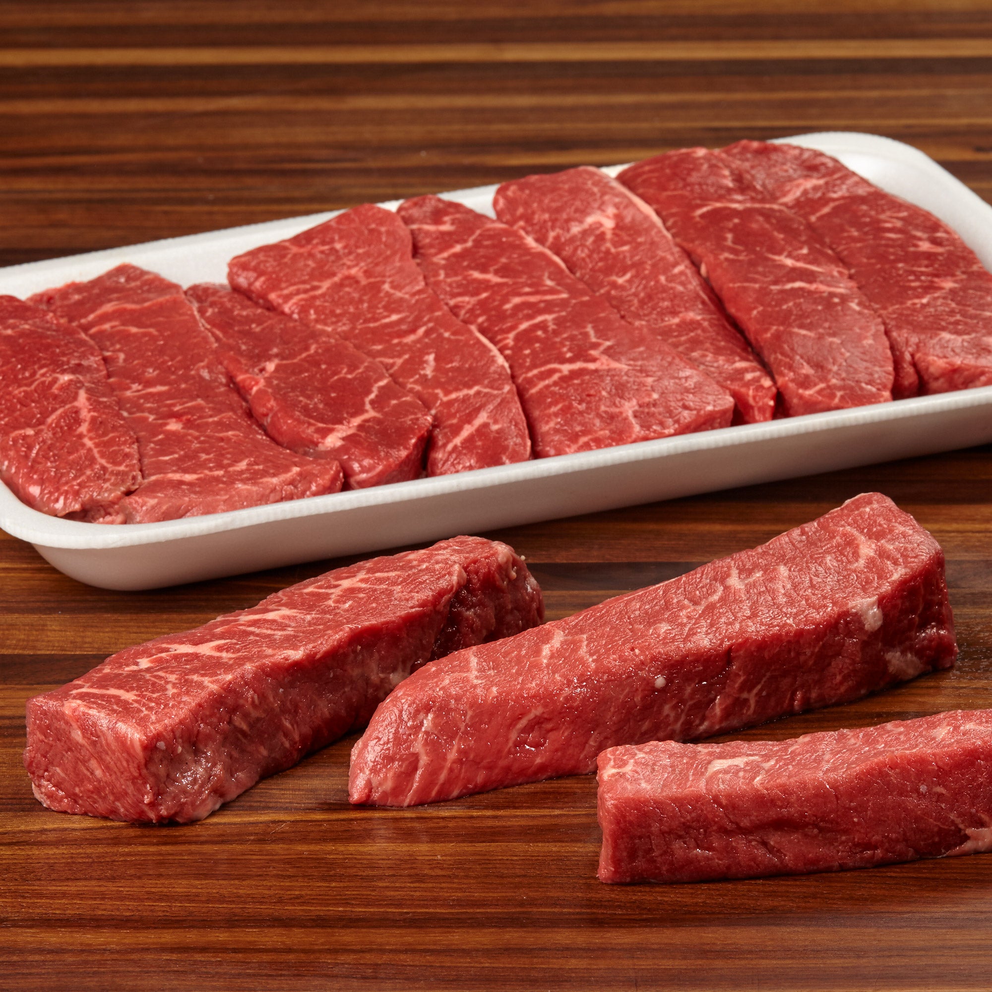 BEEF LOIN TOP SIRLOIN CAP STEAK BONELESS USDA CHOICE PER LB