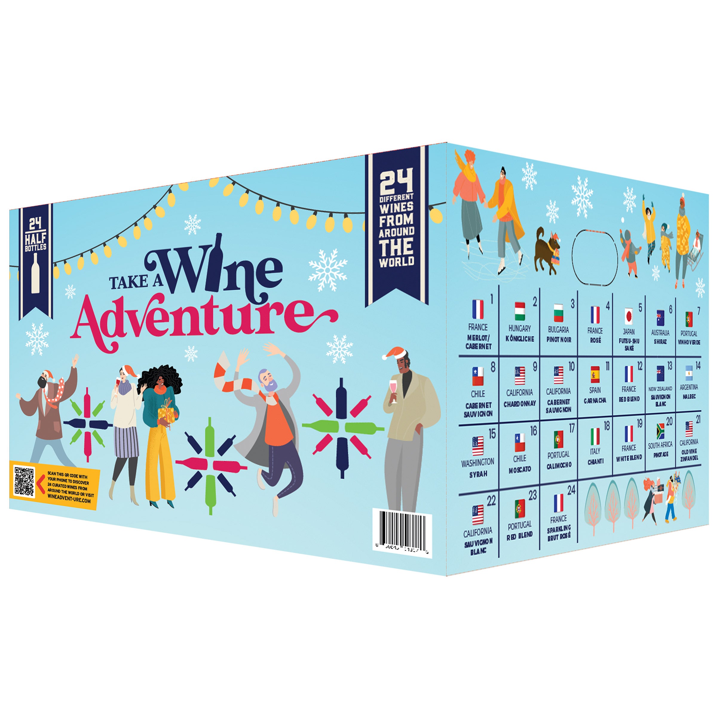 TAKE A WINE ADVENTURE GLOBAL VARIETY IMPORTED 24/375ML