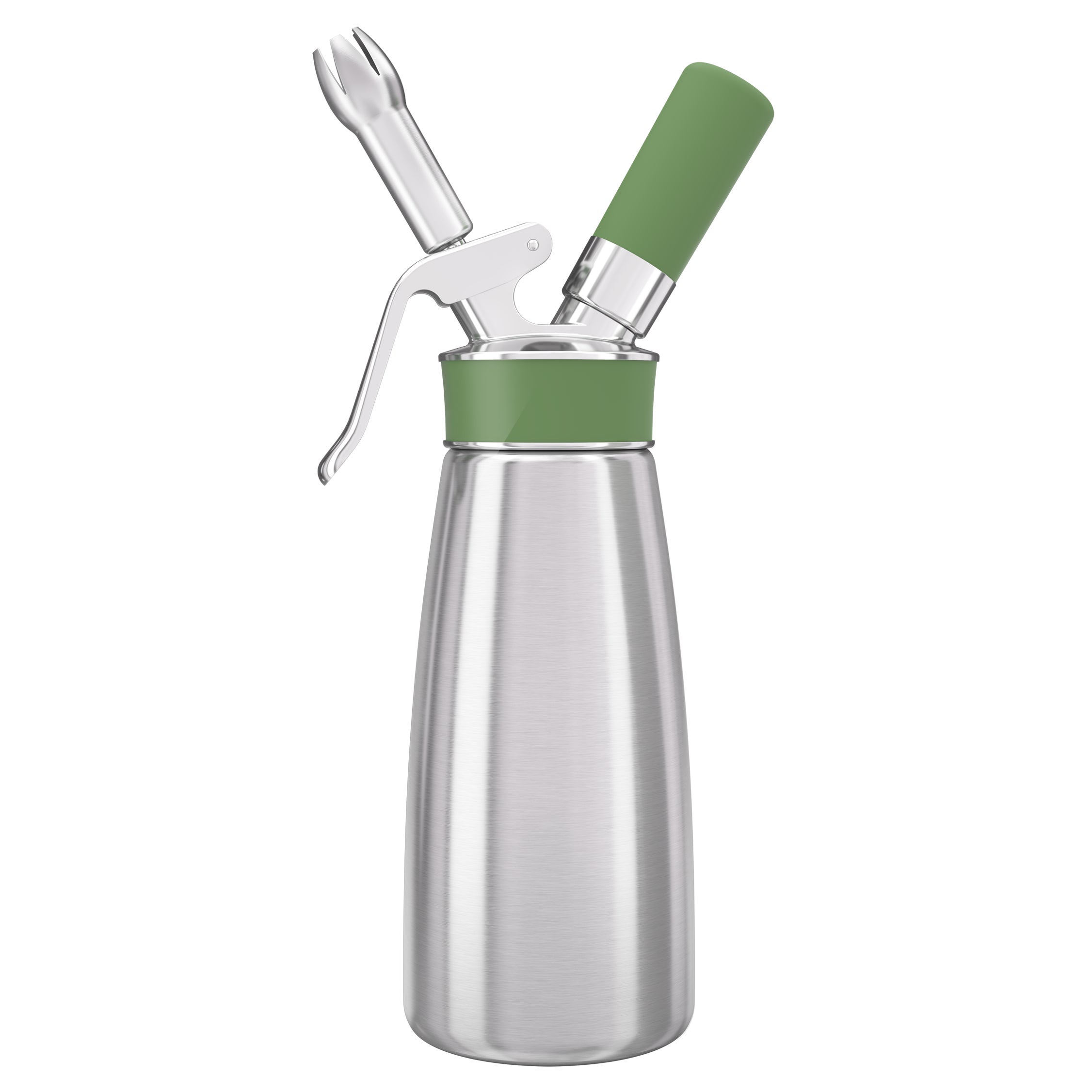 ISI NORTH AMERICA GREEN WHIP WHIPPED CREAM DISPENSER 1 PINT - Image 1