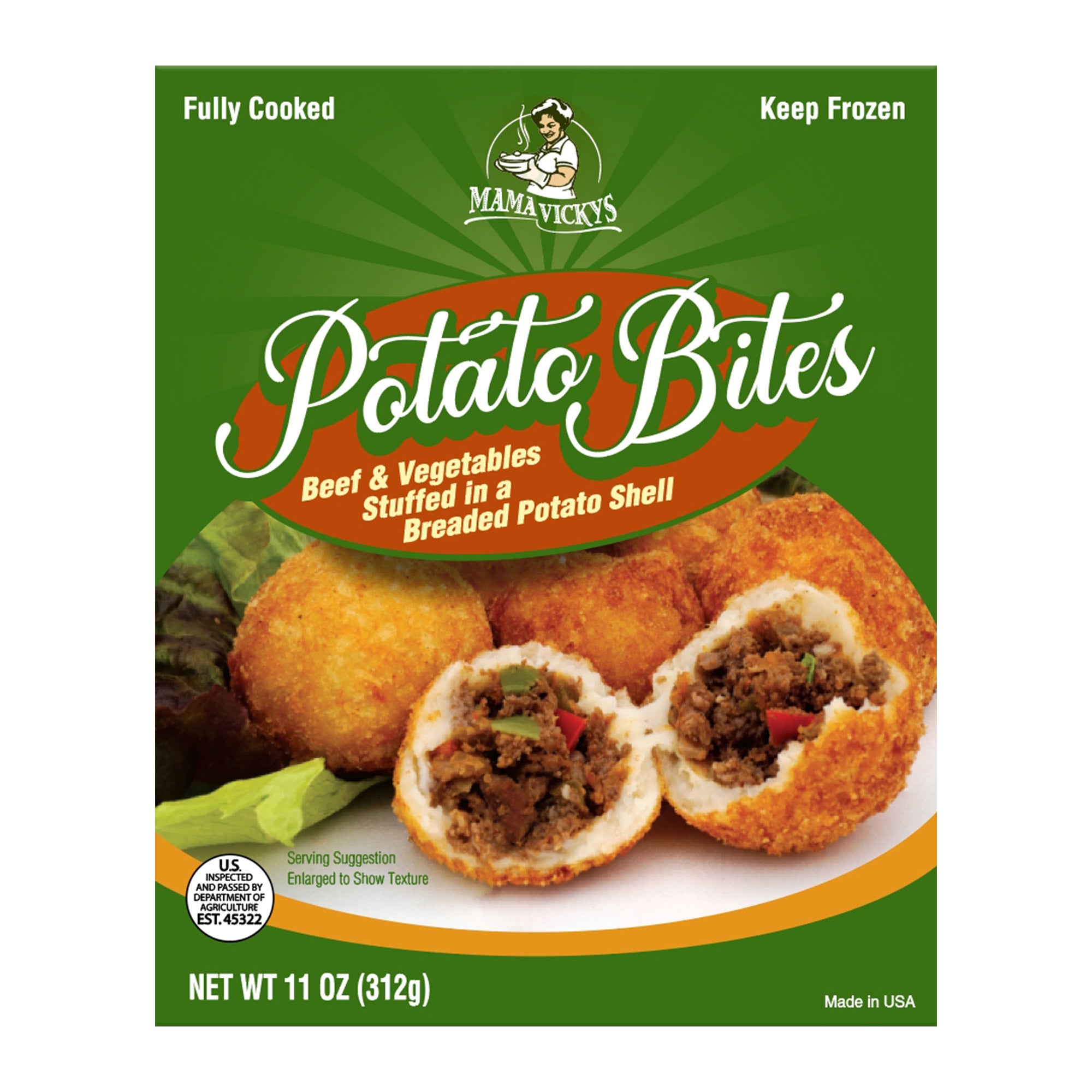 MAMA VICKY'S STUFFED POTATO BITES 3/11 OZ - Image 1