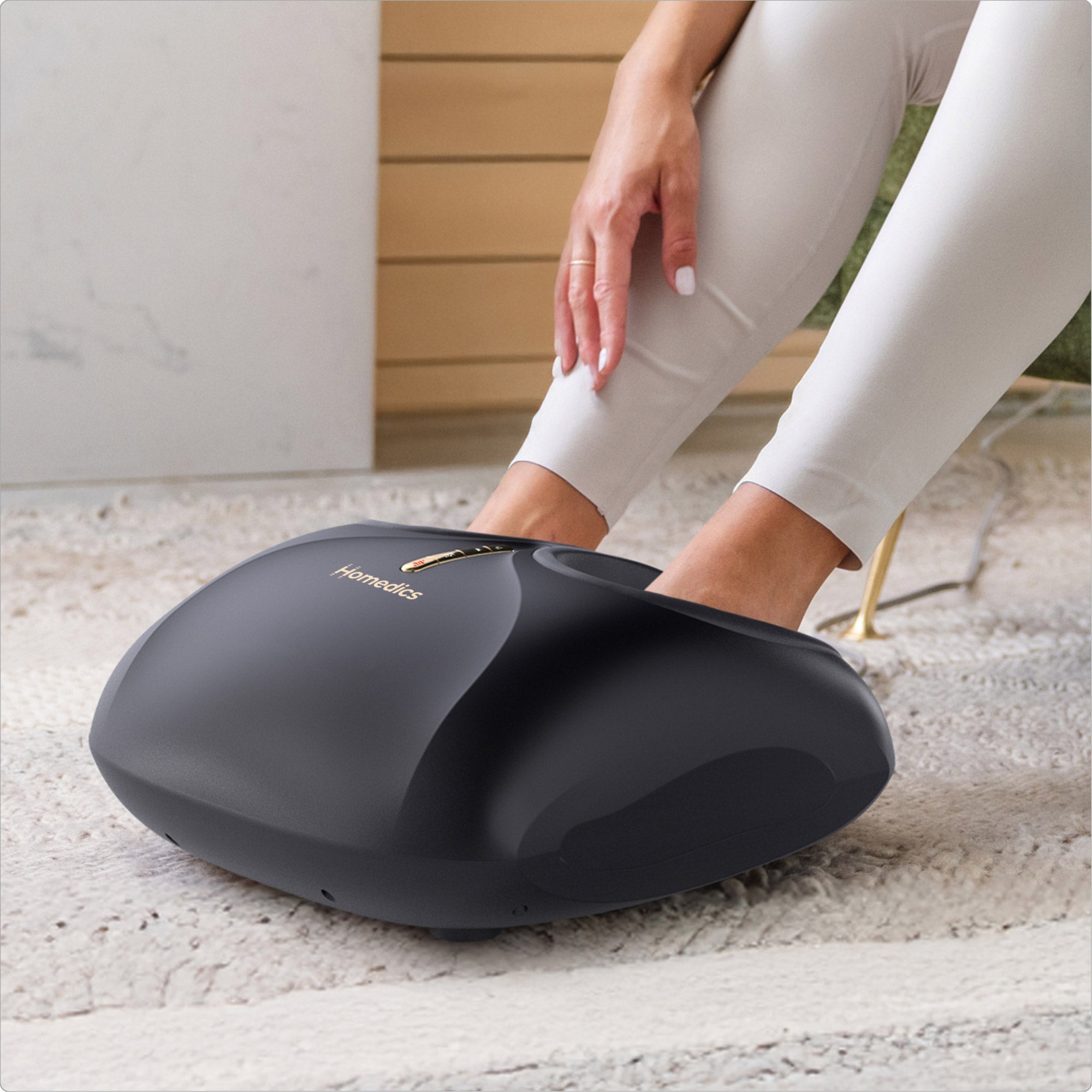 HOMEDICS SHIATSU + AIR FOOT MASSAGER