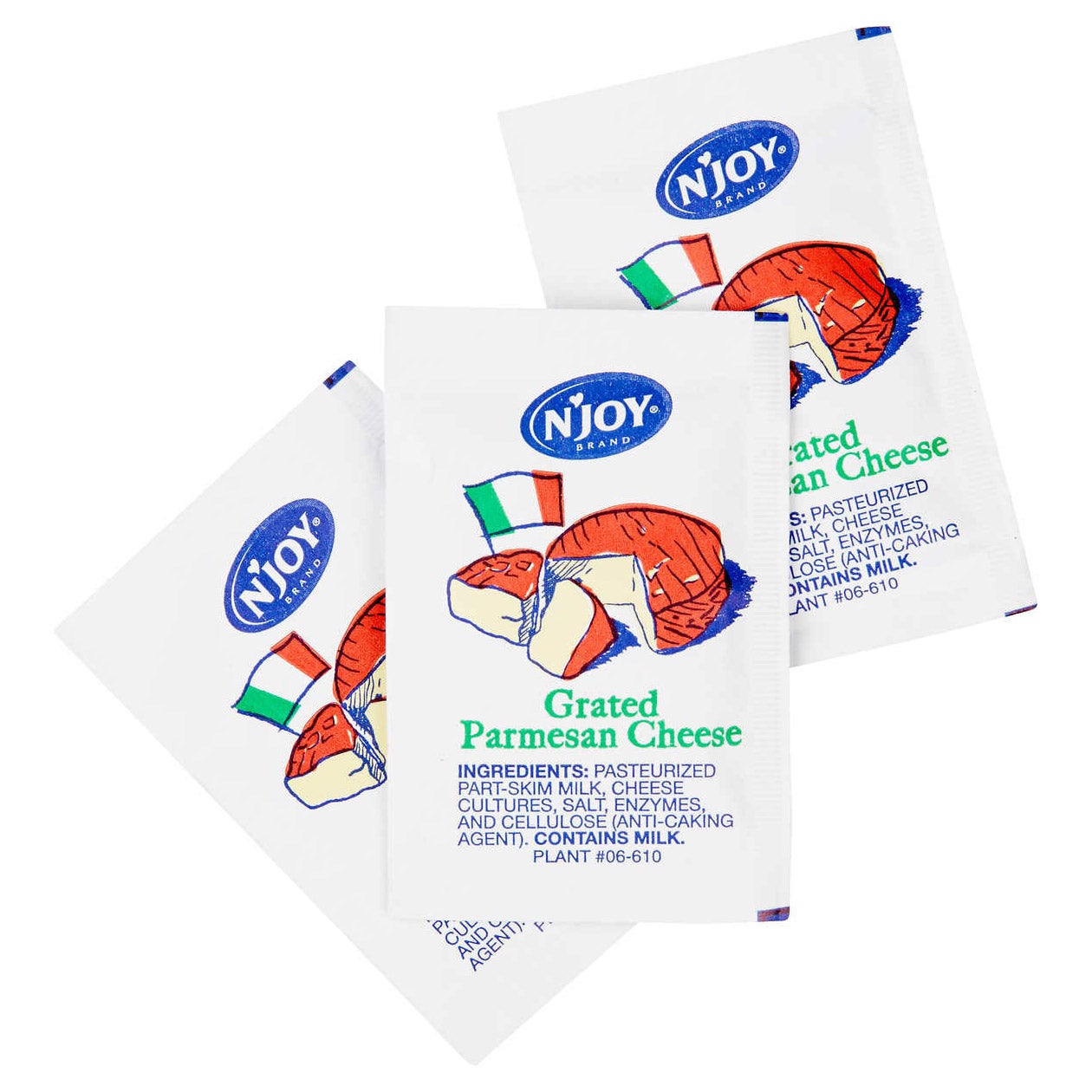 N'JOY GRATED PARMESAN PACKET 200 CT