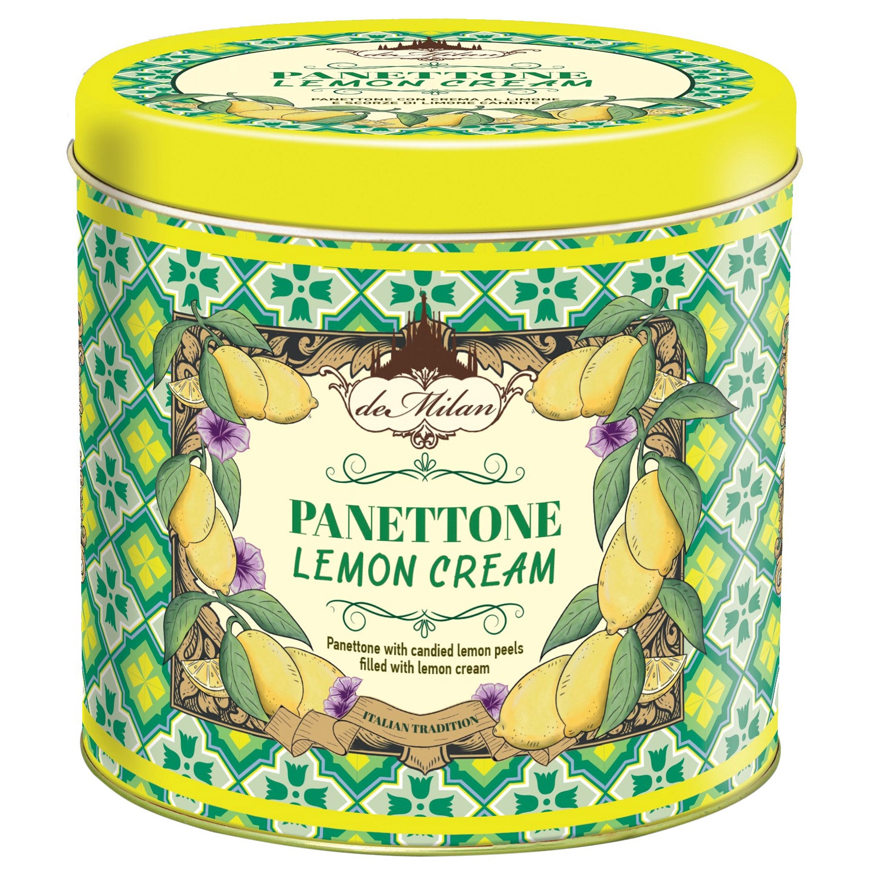 DI MILAN LEMON CREAM PANETTONE 26.46 OUNCES - Image 1