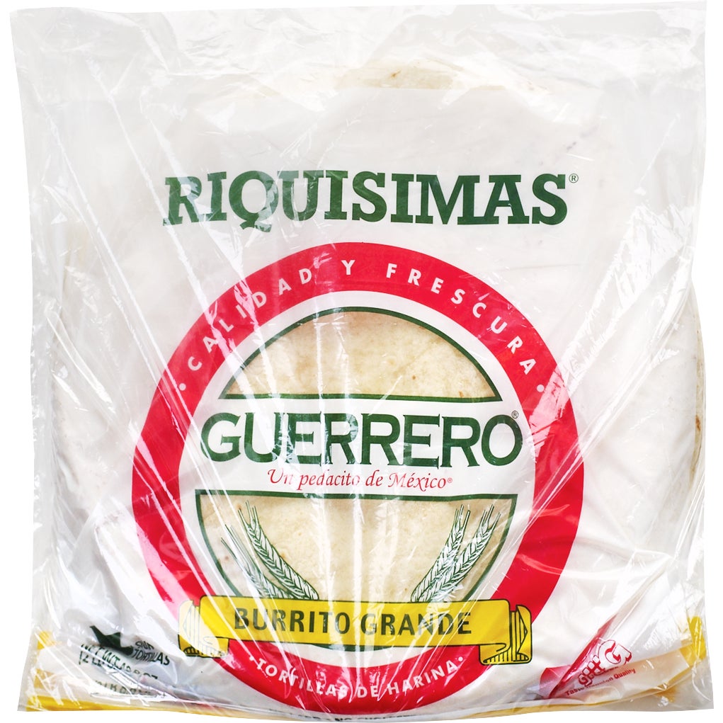 GUERRERO 12¨ FLOUR TORTILLAS 24 CT
