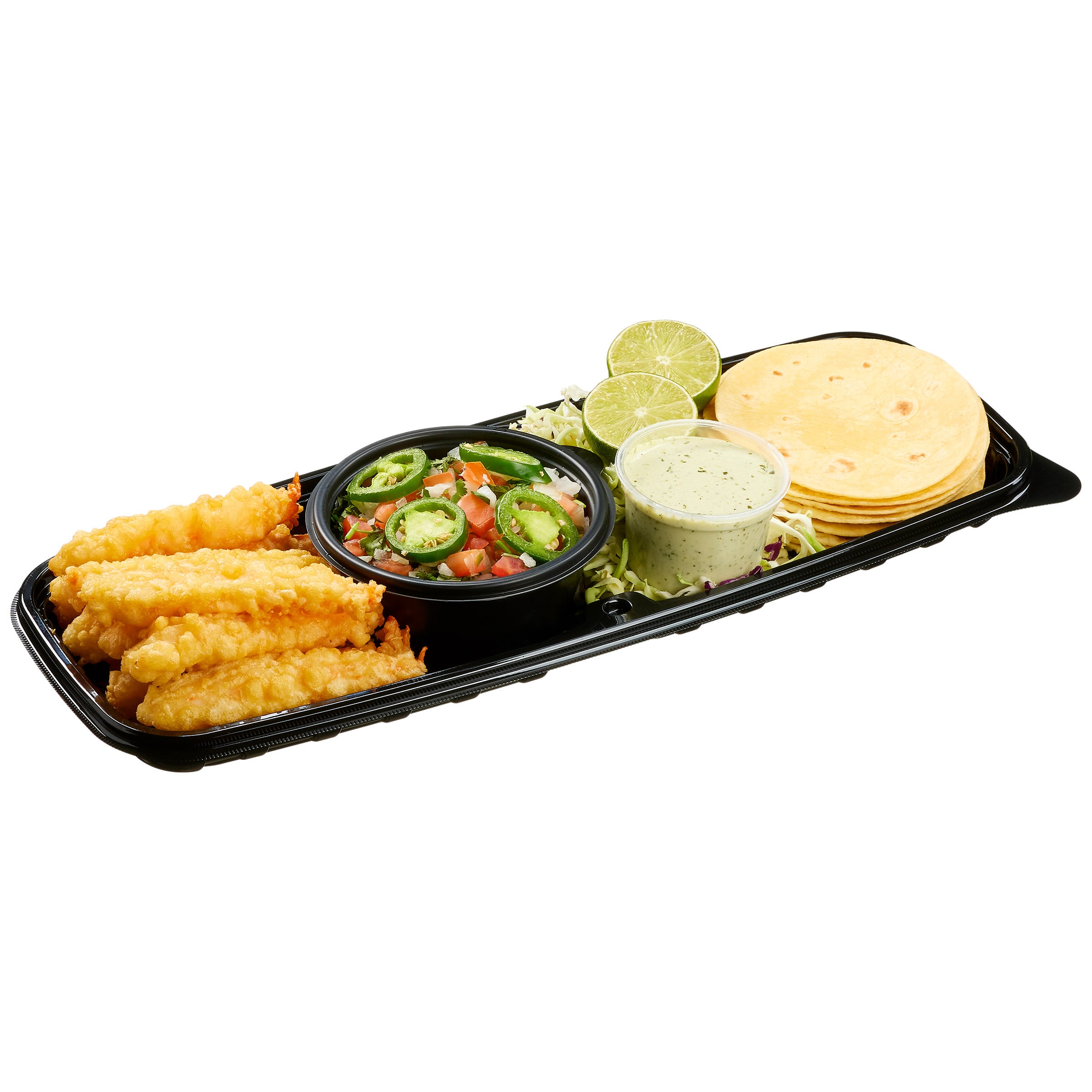 TEMPURA SHRIMP TACO KIT - 12 COUNT PER LB - Image 1