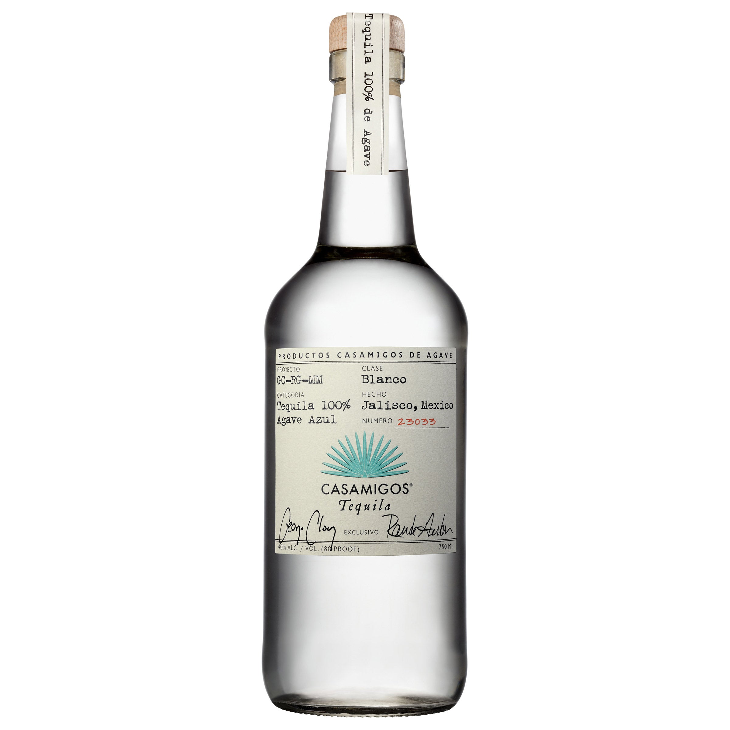 CASAMIGOS BLANCO TEQUILA JALISCO MEXICO 750ML