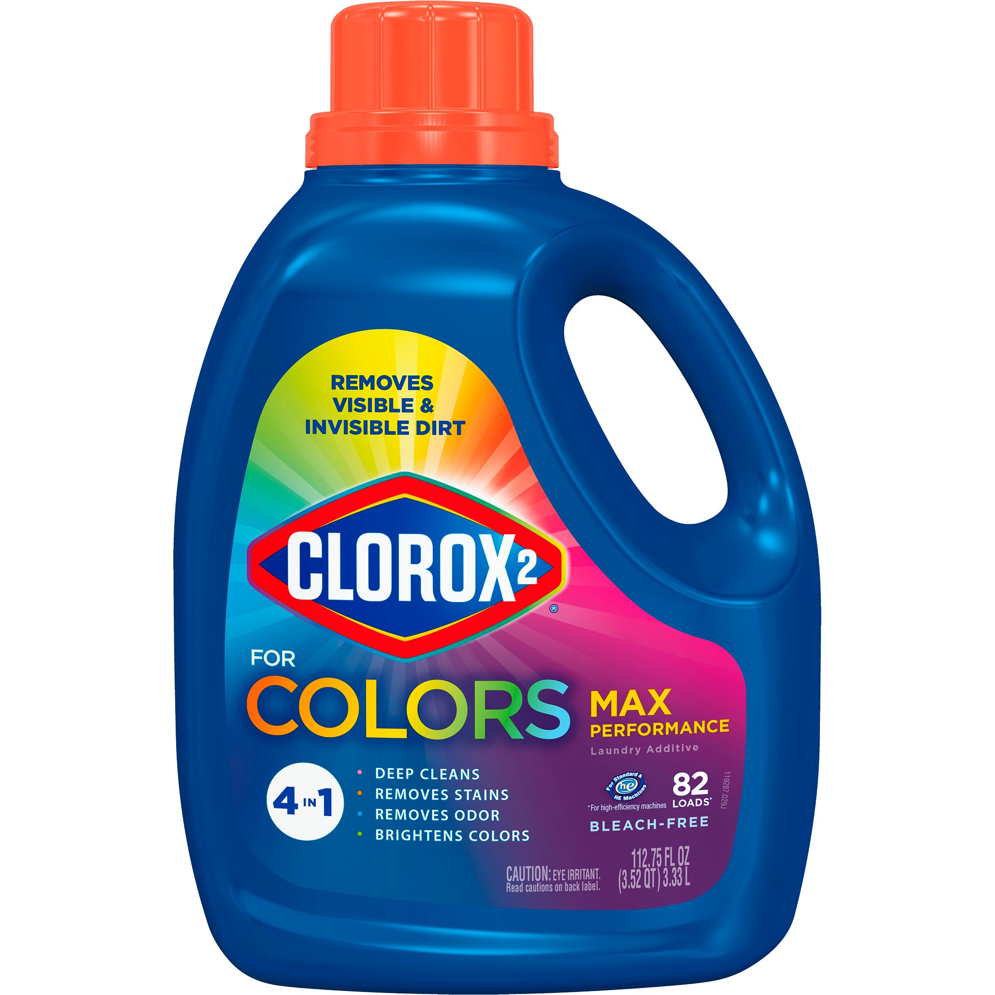 CLOROX 2 MAX PERFORMANCE 112.75 OUNCES 82 LOADS - Image 1