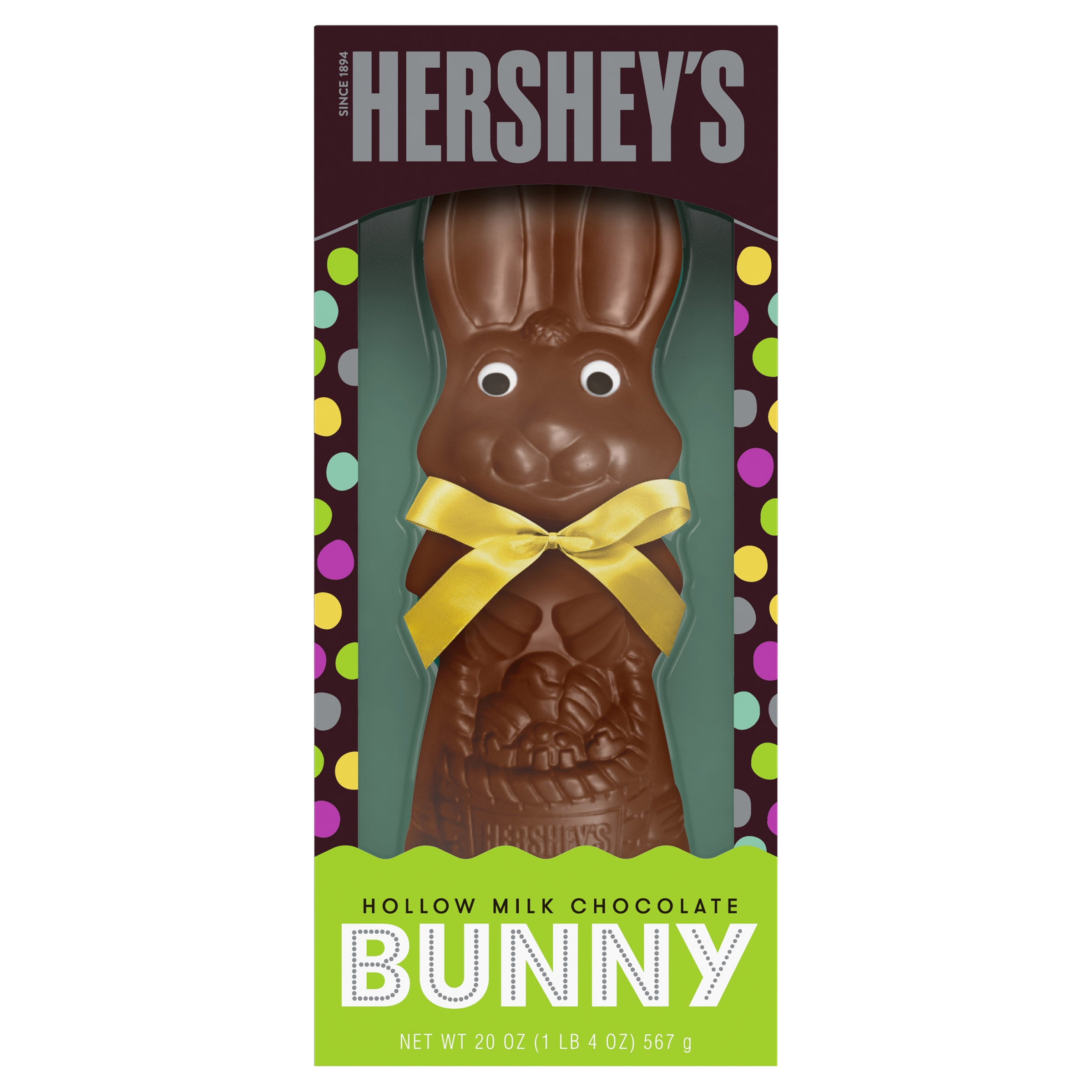 HERSHEY'S MILK CHOCOLATE BUNNY 20 OZ (1.25LBS)