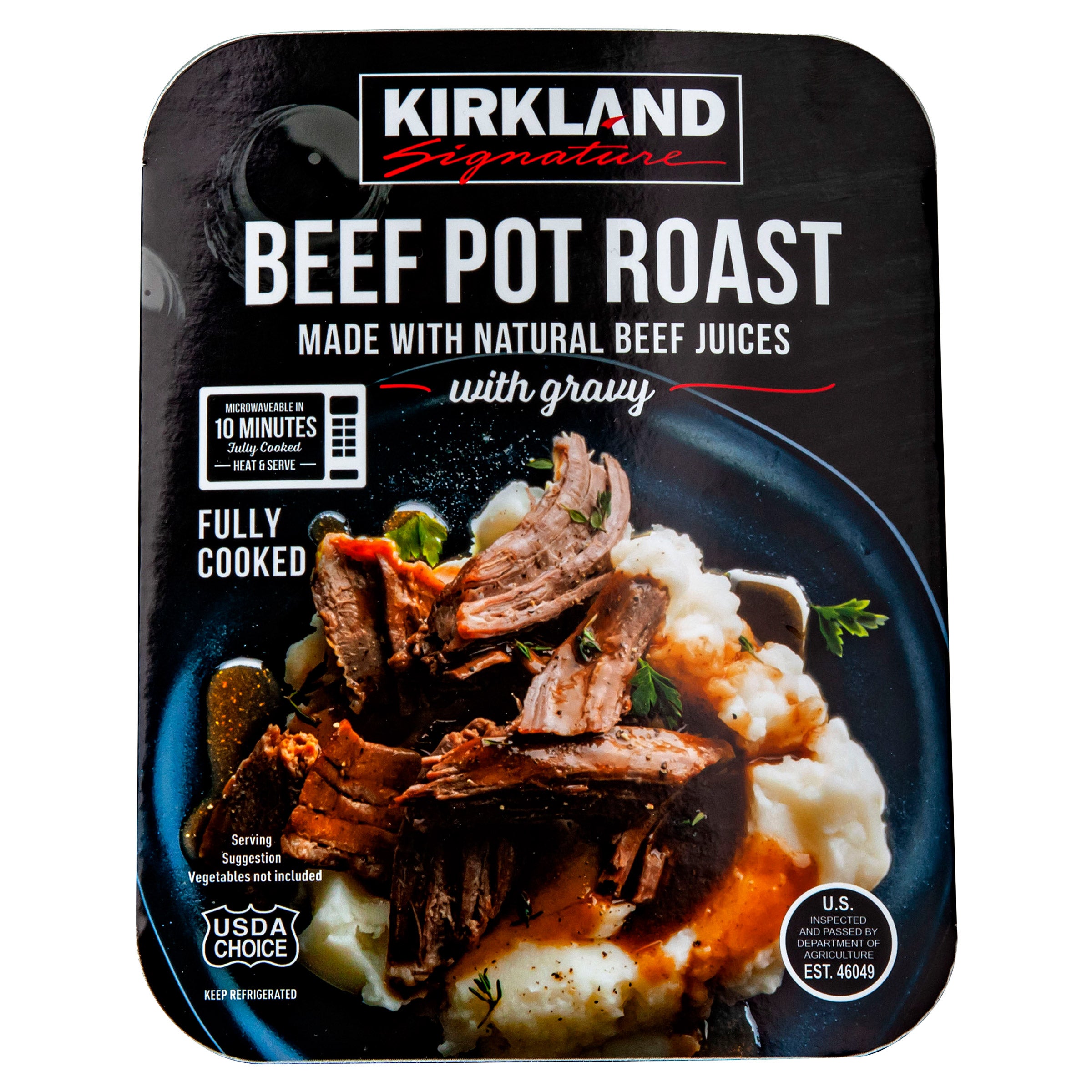 KIRKLAND SIGNATURE ALL NATURAL POT ROAST PRICE PER POUND