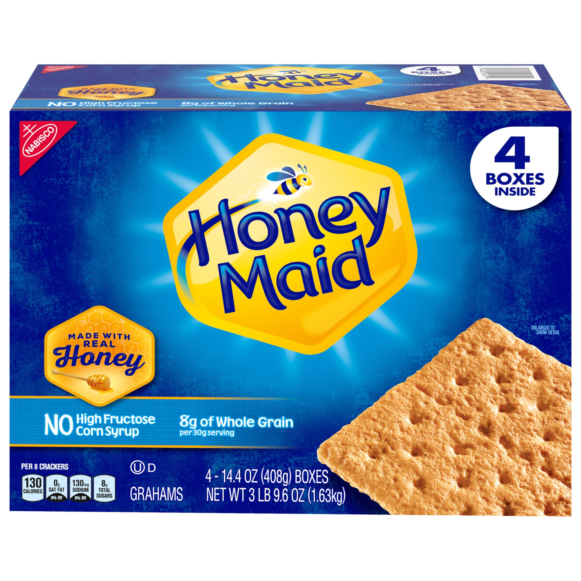 NABISCO HONEY MAID GRAHAMS 57.6 OUNCE BOX - Image 1