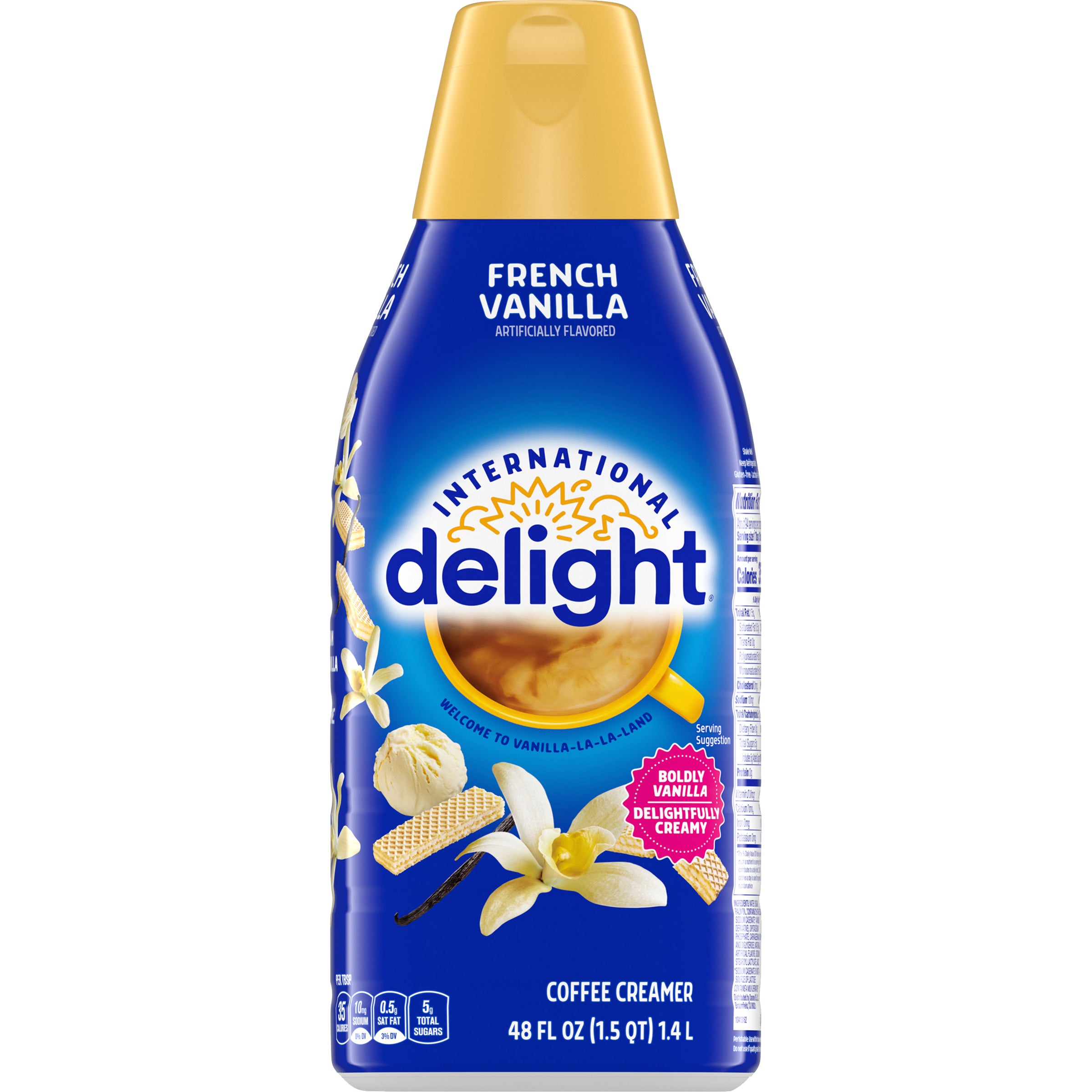 INTERNATIONAL DELIGHT FRENCH VANILLA CREAMER 48 OZ - Image 1