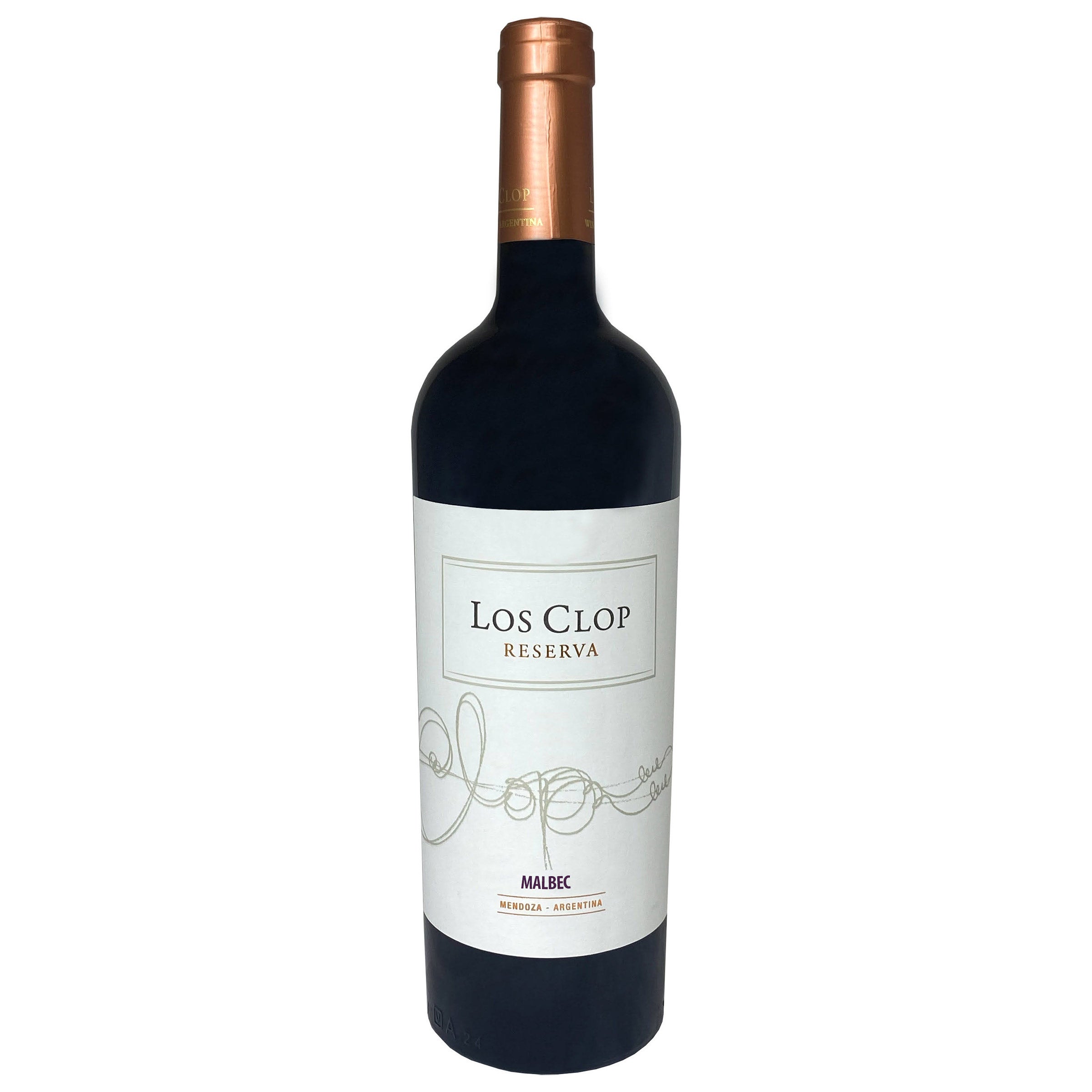LOS CLOP MALBEC RESERVA ARGENTINA 750 ML