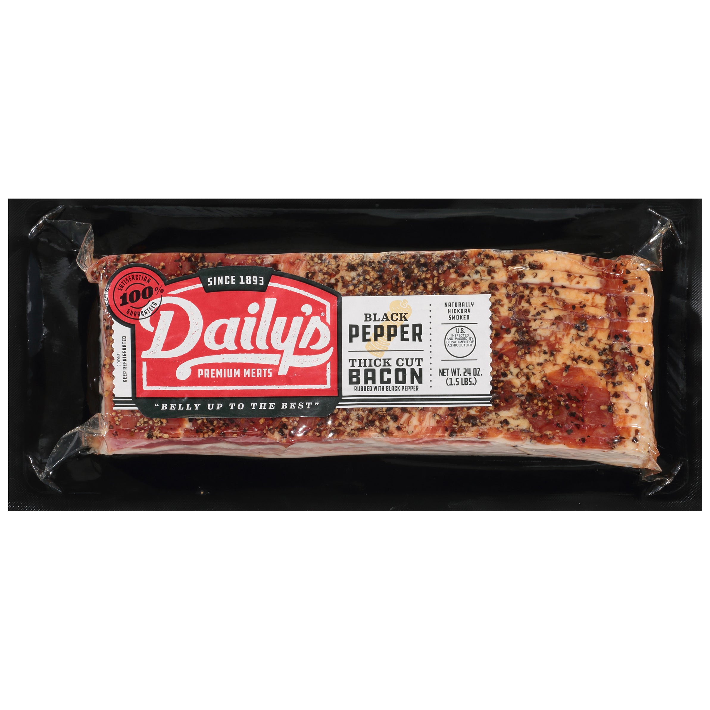 DAILY'S PEPPERED BACON 2/24 OZ