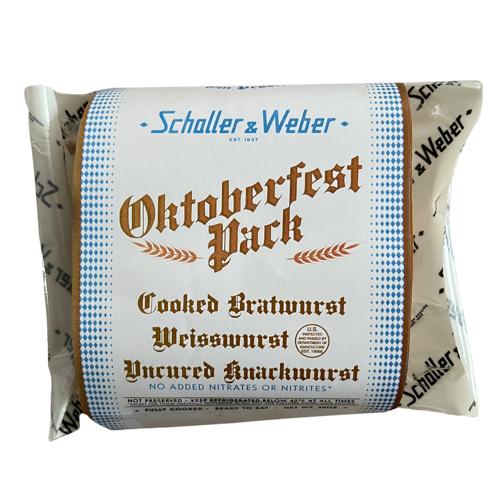 SCHALLER & WEBER OKTOBERFEST PACK 3 PACK 10 OUNCES EACH