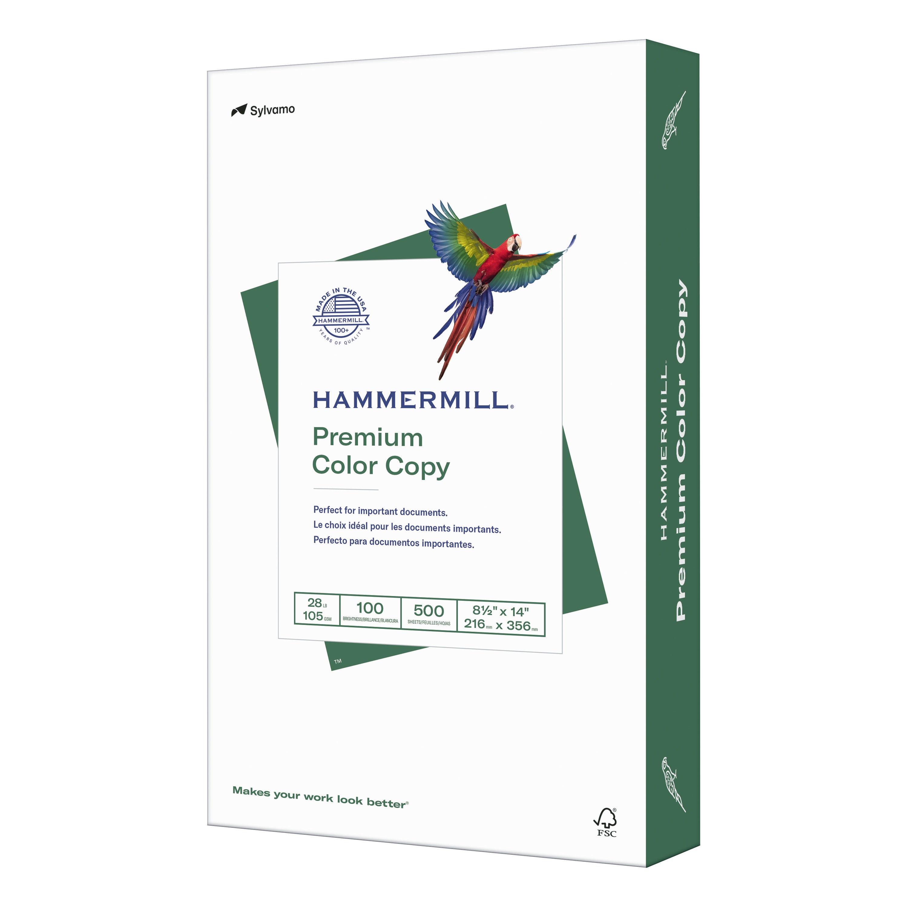 HAMMERMILL COLOR COPY PAPER 500/REAM HAM102475 - Image 1