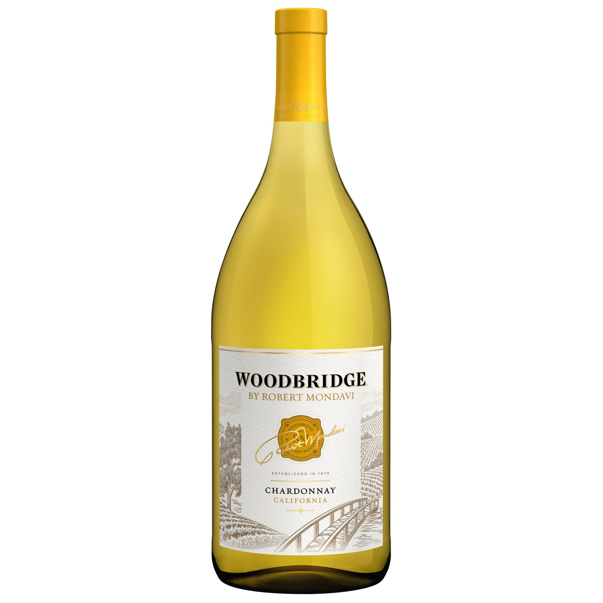 R MONDAVI WOODBRIDGE CHARDONNAY CALIFORNIA 1.5 L