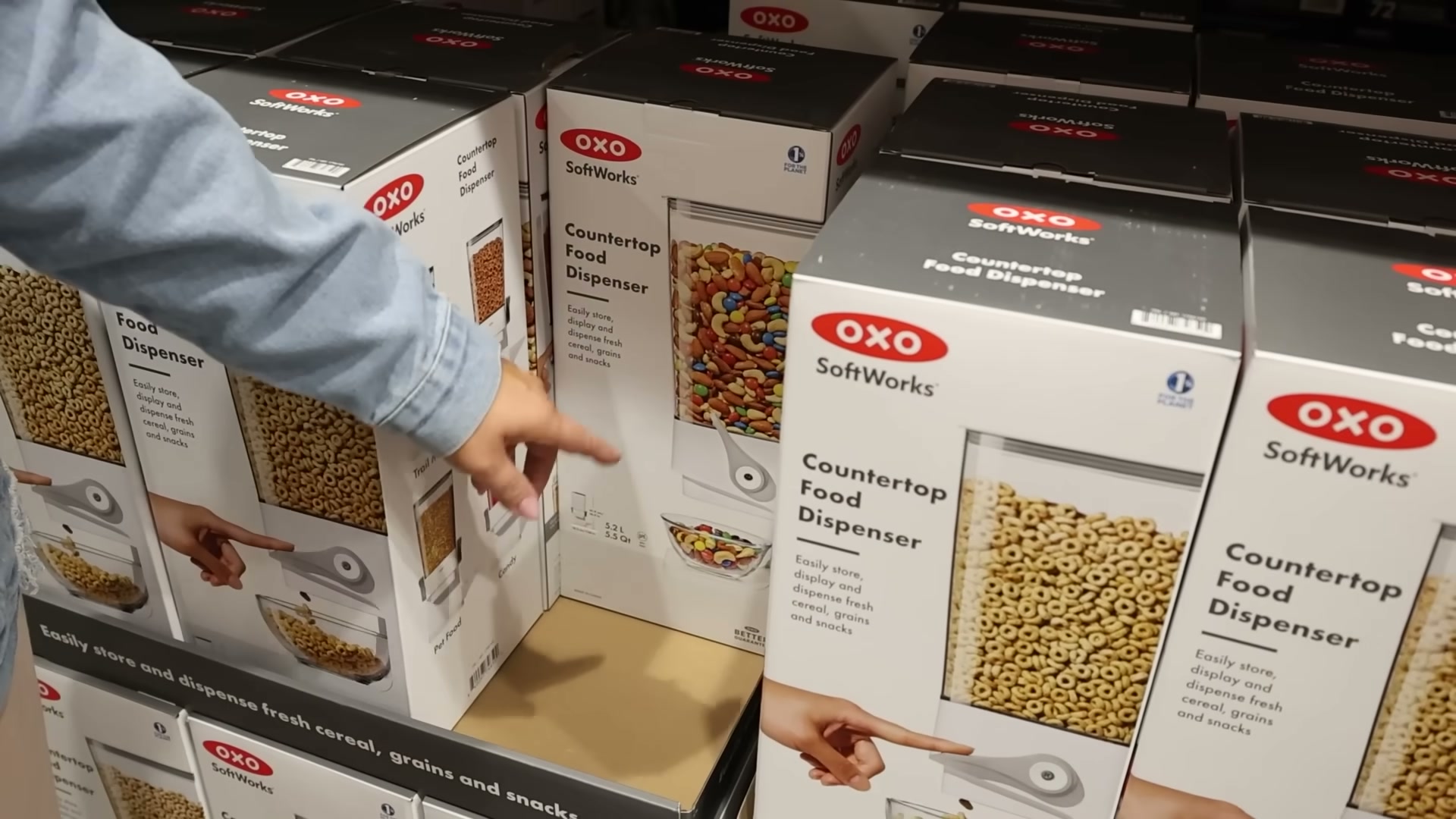 OXO SoftWorks Countertop Food Dispenser (#1796160) - $9.97 (down