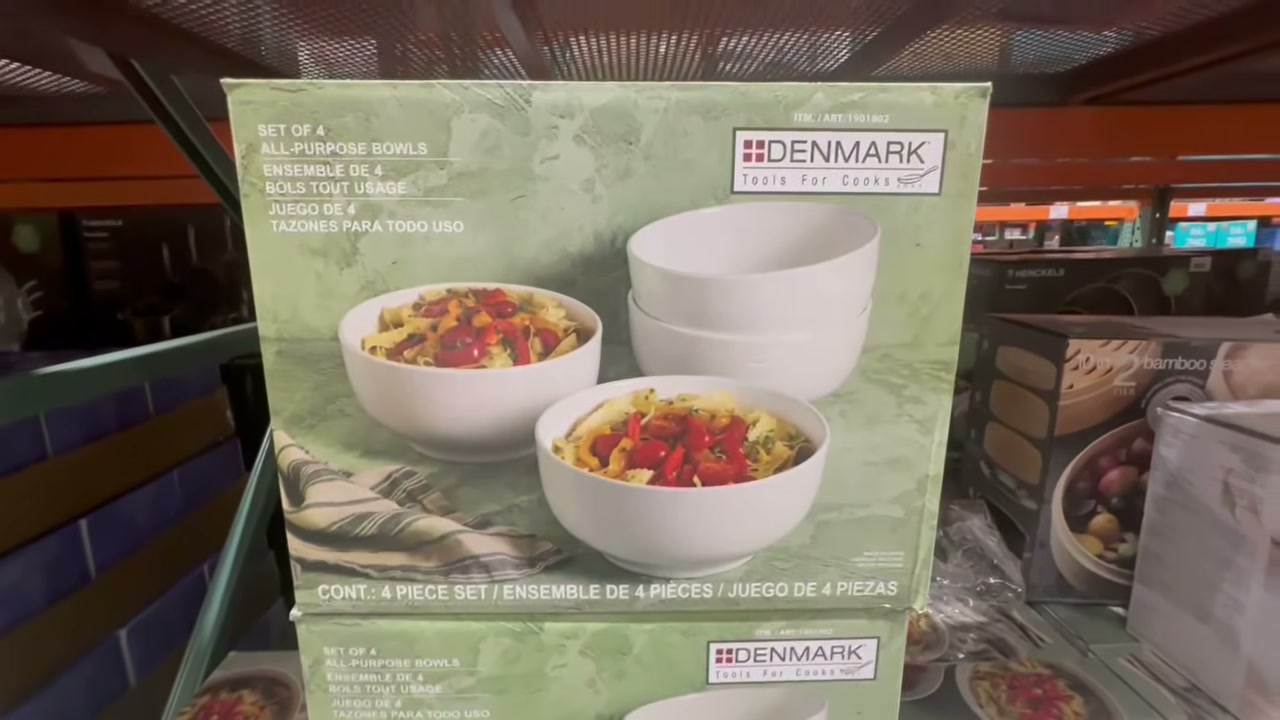 Denmark 4-Piece White All Purpose Bowls