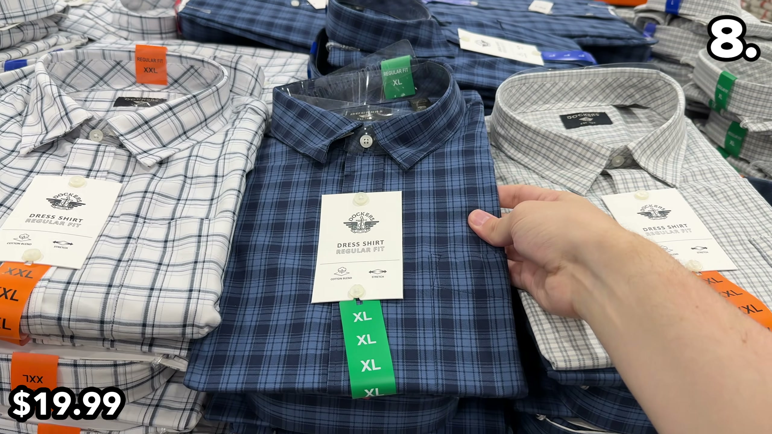 Dockers Men's Long Sleeve Button-Up Shirt (#1899857) - $1.50 (down from  $19.99)