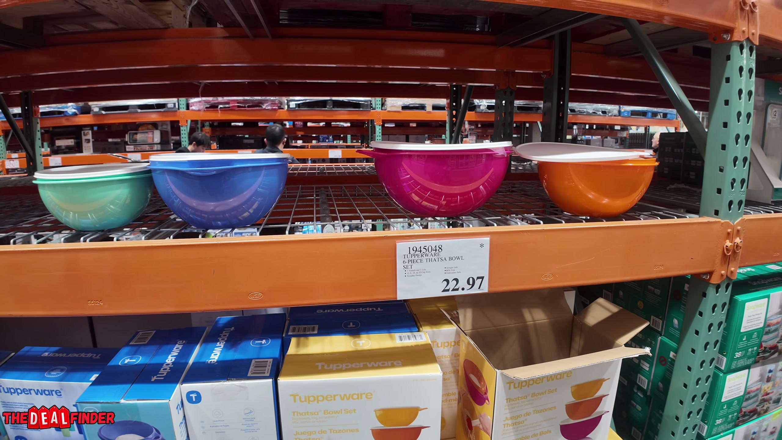 Tupperware 6-Piece Thatsa Bowl Set (#1945048) - $12.50 (down from