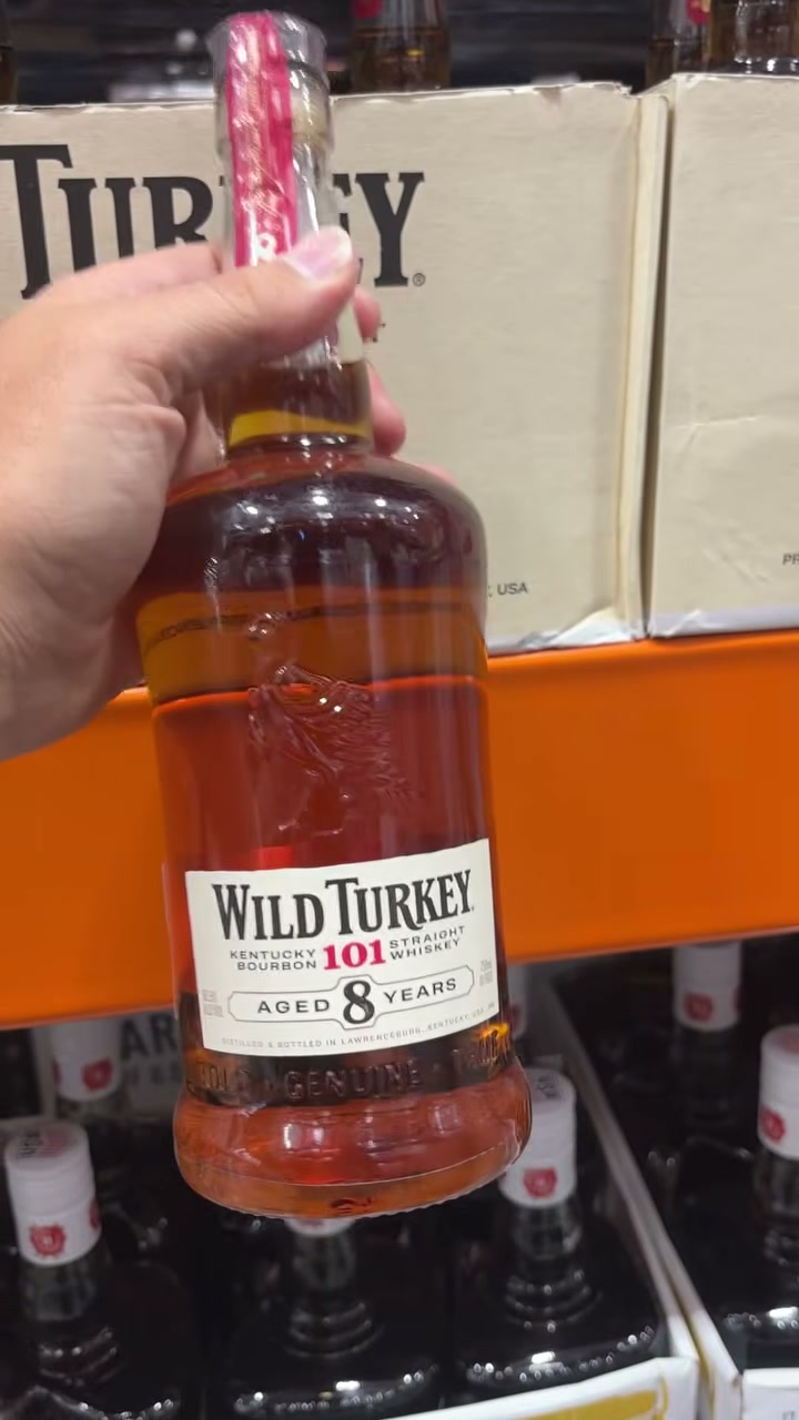 Wild Turkey 101 8 Year Bourbon Kentucky 750ml (#1954286) - $34.09