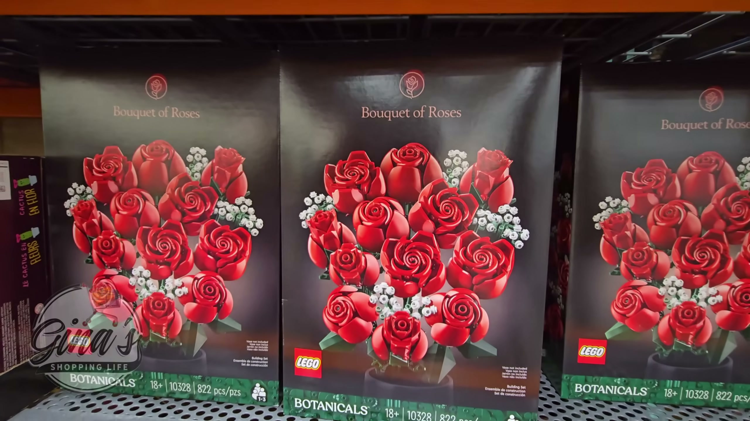 LEGO Bouquet of Roses Pink & Red Assortment (#1961719) - $29.97