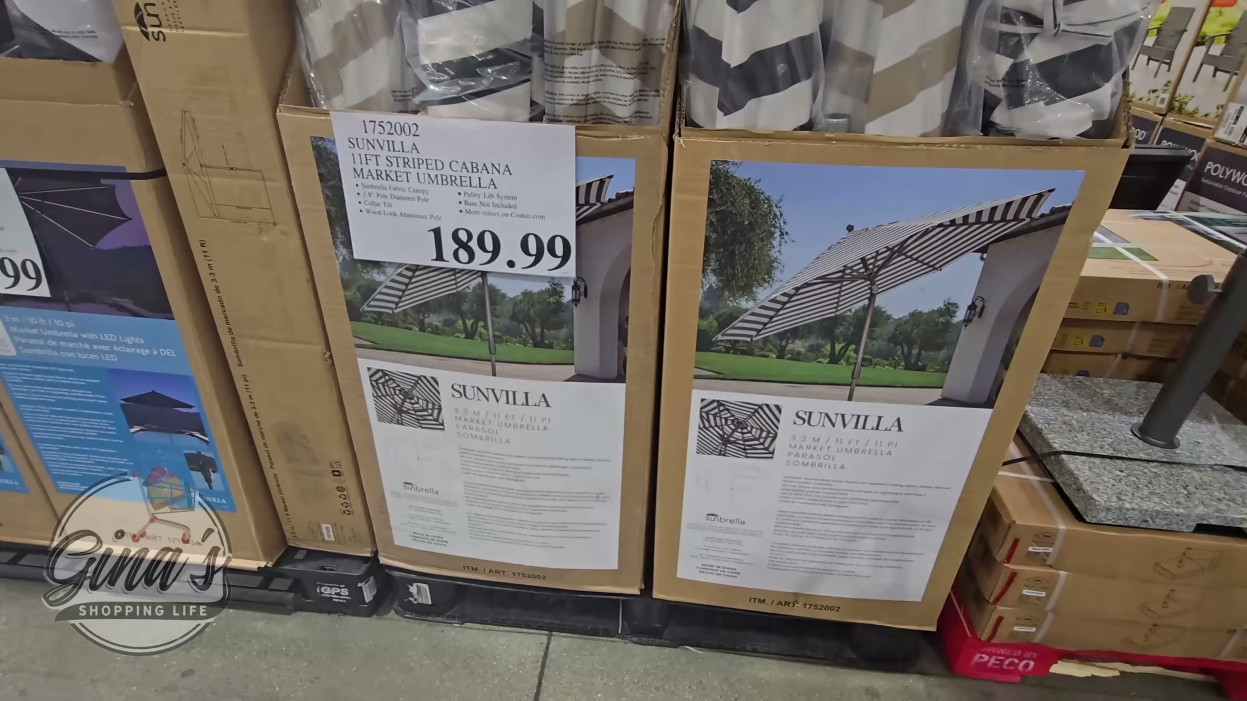 10ft cantilever patio umbrella 10ft Cantilever Patio Umbrella with Rotation & Tilt, Brown| Patiowell