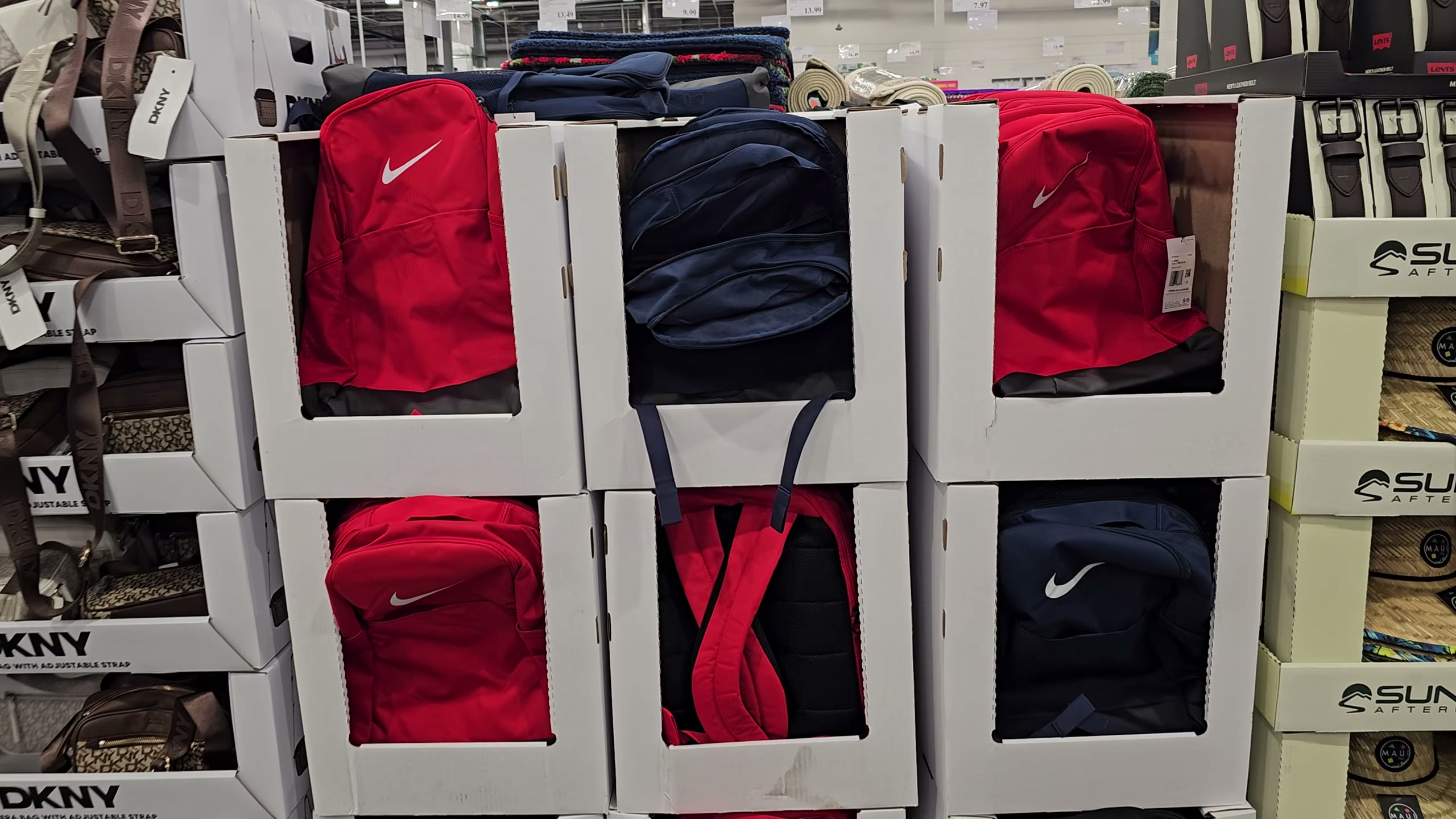 brick and mortar store that carries nike backpacks 3 Brand Blitz Backpack  Black  30L, 9AT048-023 | Padded 15 in sleeve, mesh organizer, side bottle pocket, 2 zip pockets. For boys, girls, men, women, gym, travel "It Starts Here" Academy Team