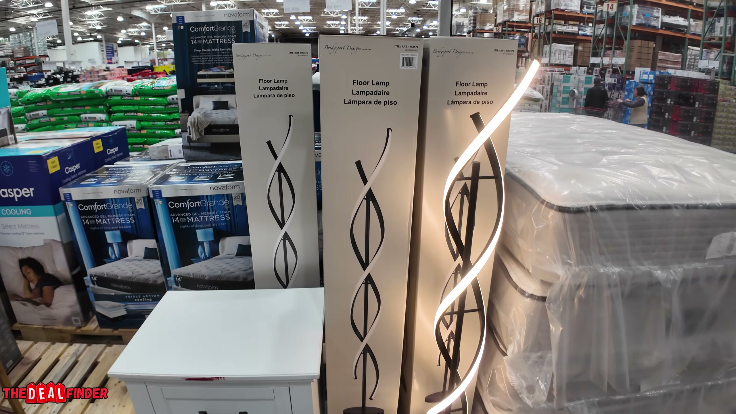 Bridgeport Designs Vortex Floor Lamp (#1752574) - $69.97 (down