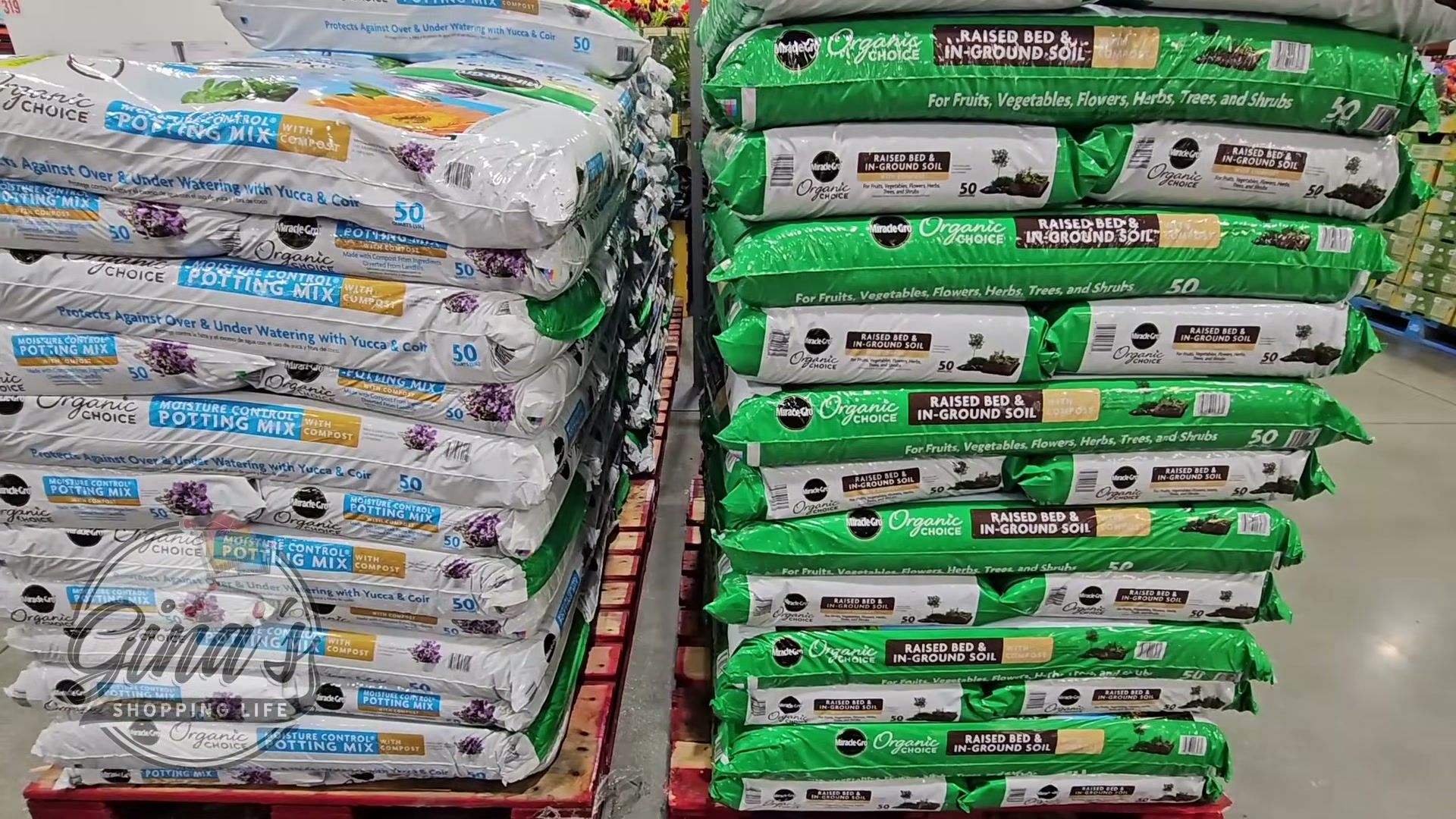 Miracle-Gro Organic Choice Potting Mix 50 Quart (#1372969) - $4.97 (down  from $19.99)