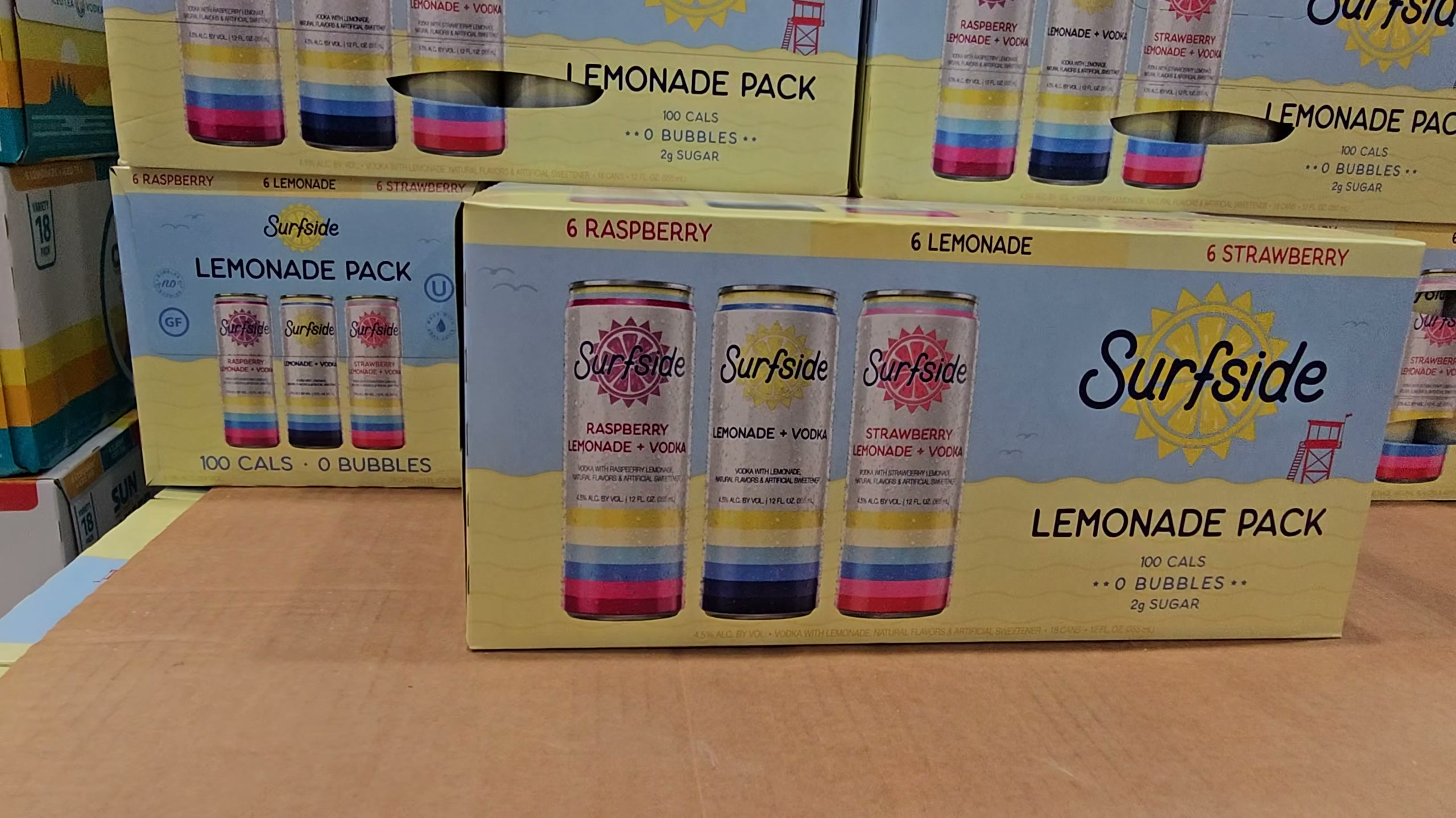 Surfside Vodka Lemonade Variety 18/12oz Cans (#1957194) - $29.99