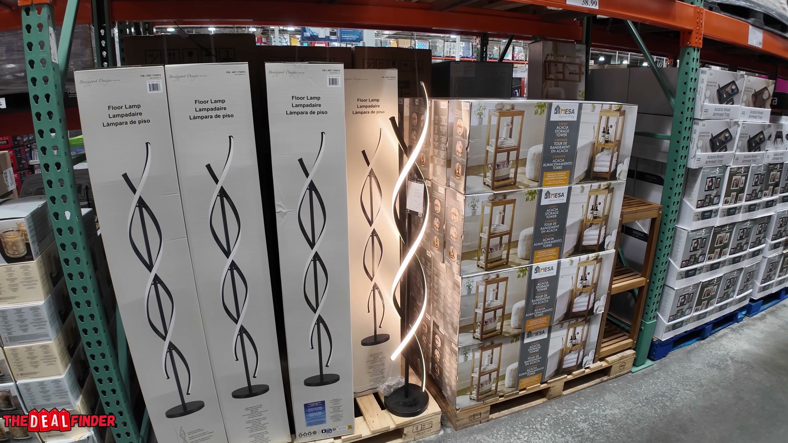 Bridgeport Designs Vortex Floor Lamp (#1752574) - $69.97 (down