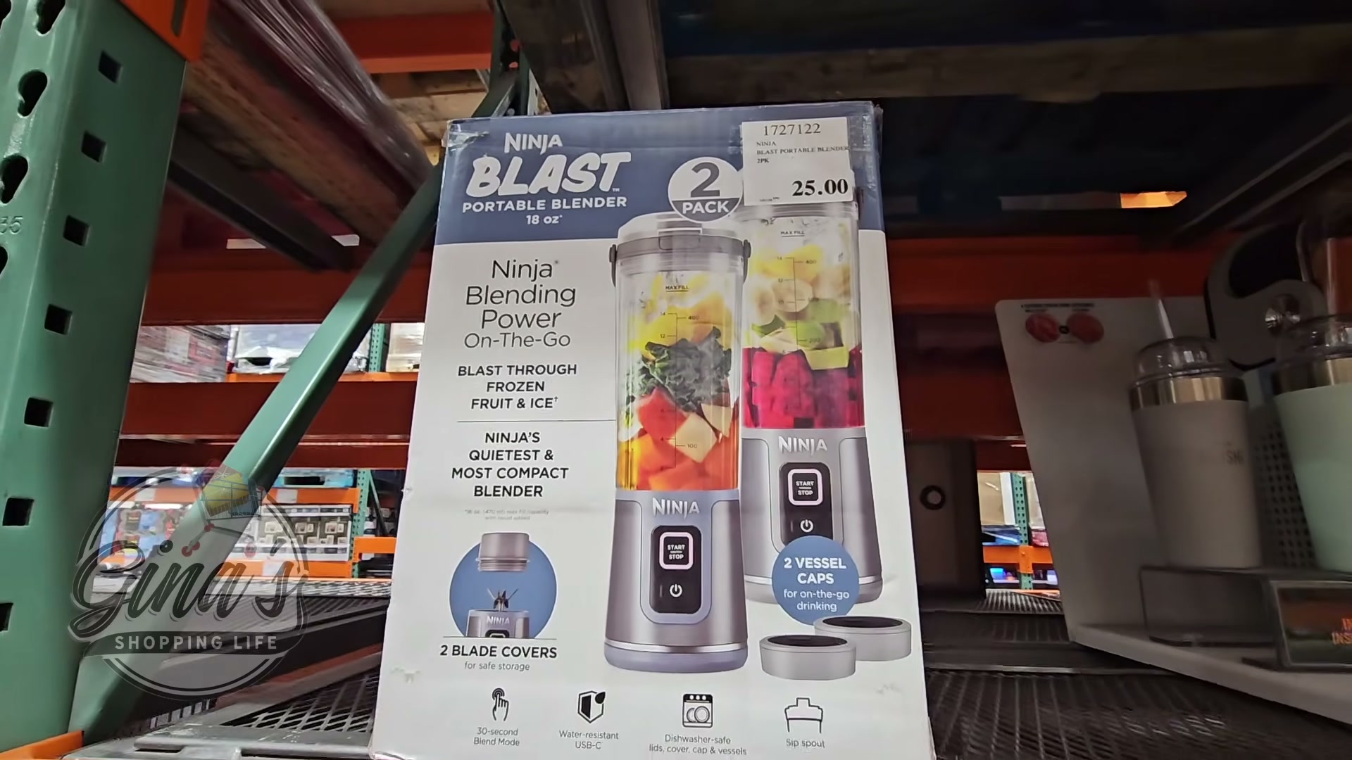 Ninja Blast Portable Blender, 2-Pack (#1727122) - $29.97 (down