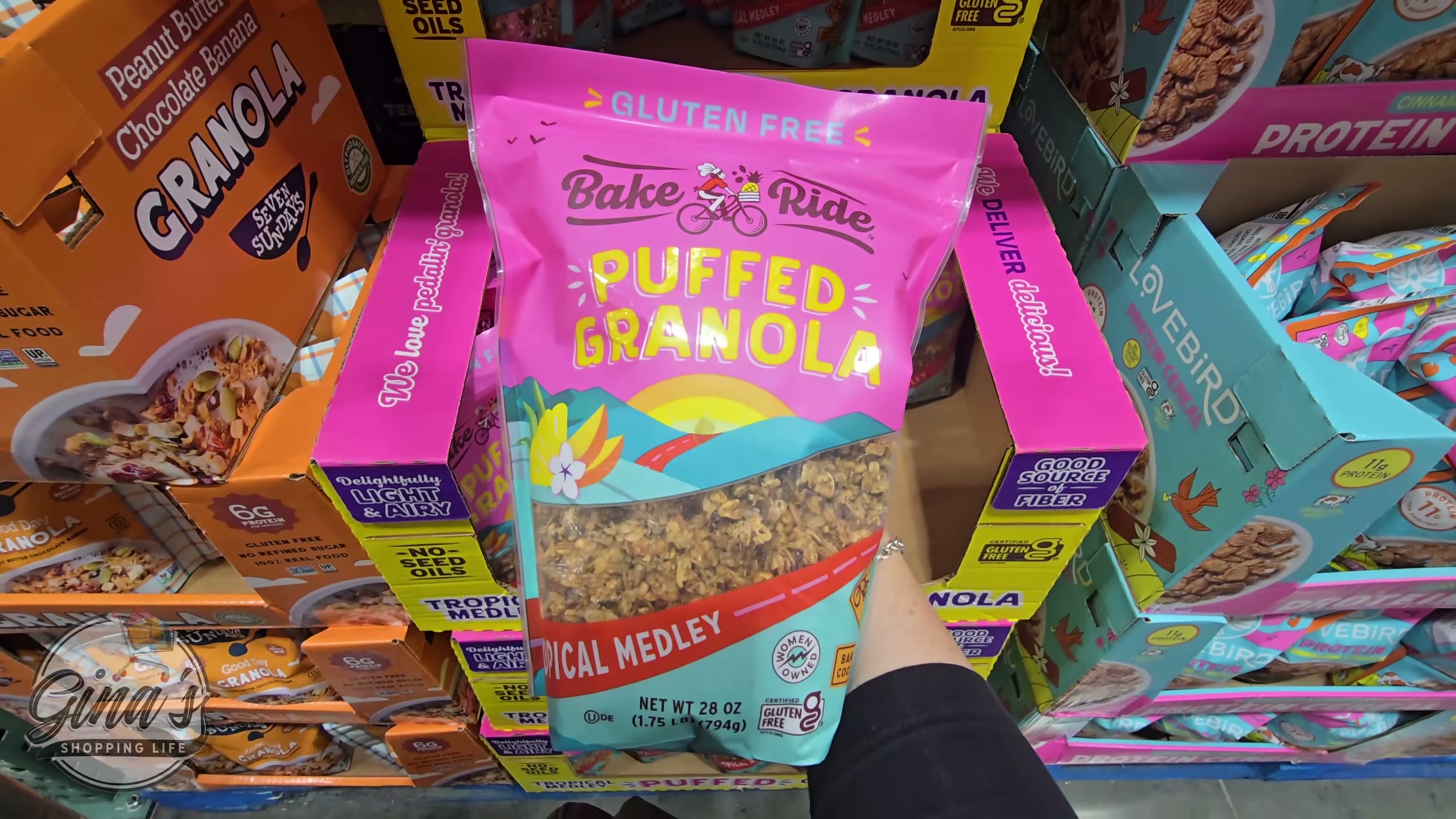 Bake & Ride Tropical Medley Puffed Granola, 28 oz (#2039163) - $4.97 ...