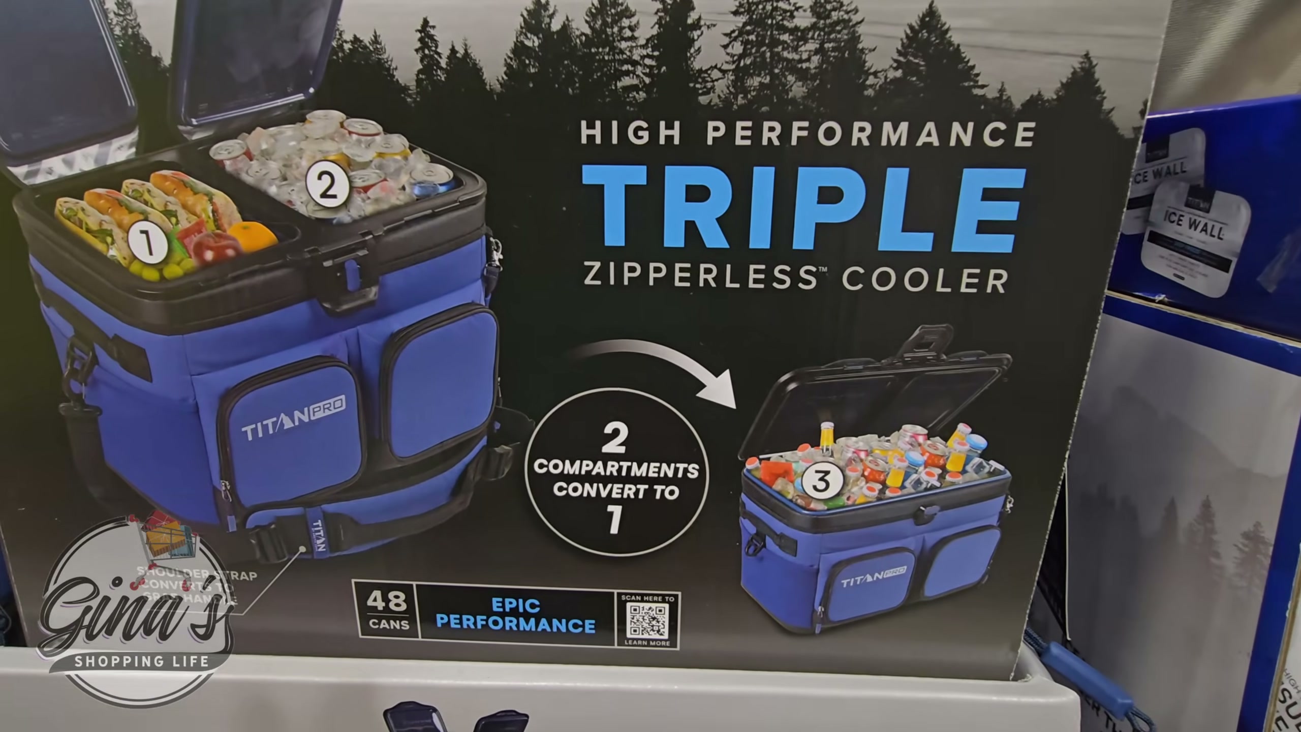 ​【非売品/激レア】 Peak シェルコン50 × Ciel Bleu Titan 48 Can Dual Zone Cooler (#1872213) - $45.99 (down from $59.99)