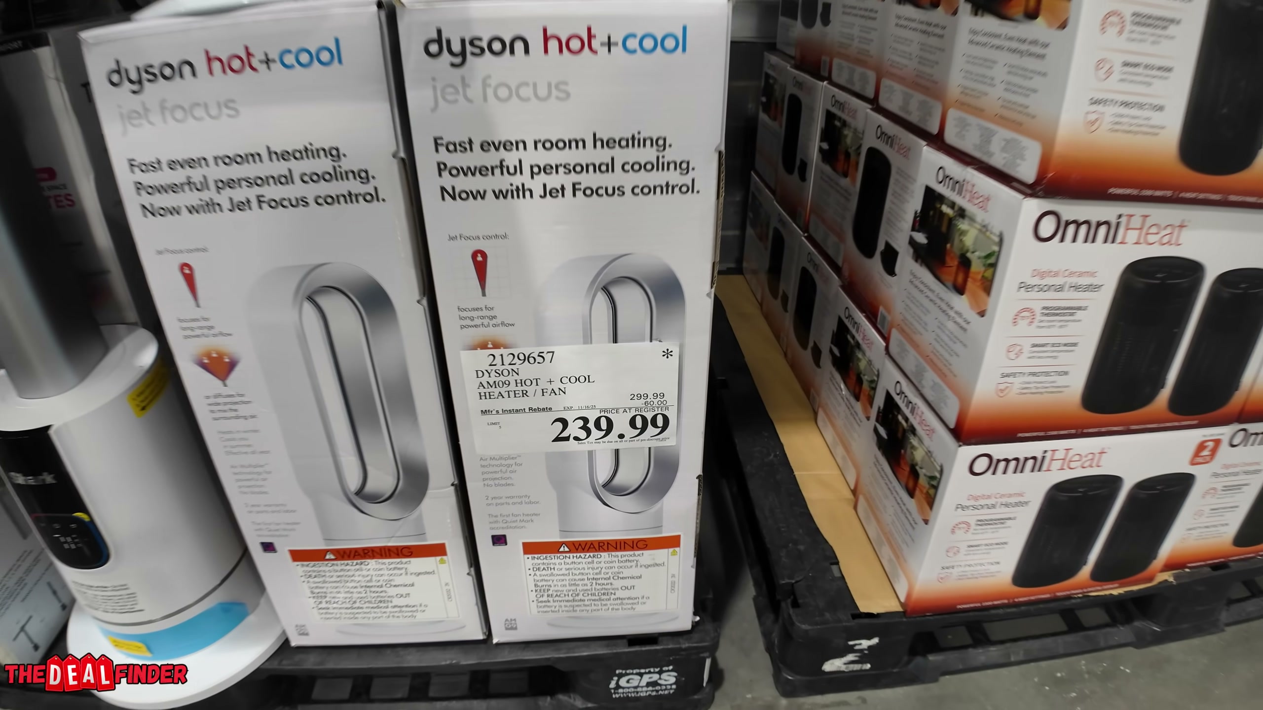 Dyson AM09 Hot + Cool Heater/Fan (#2129657) - $99.97 (down from