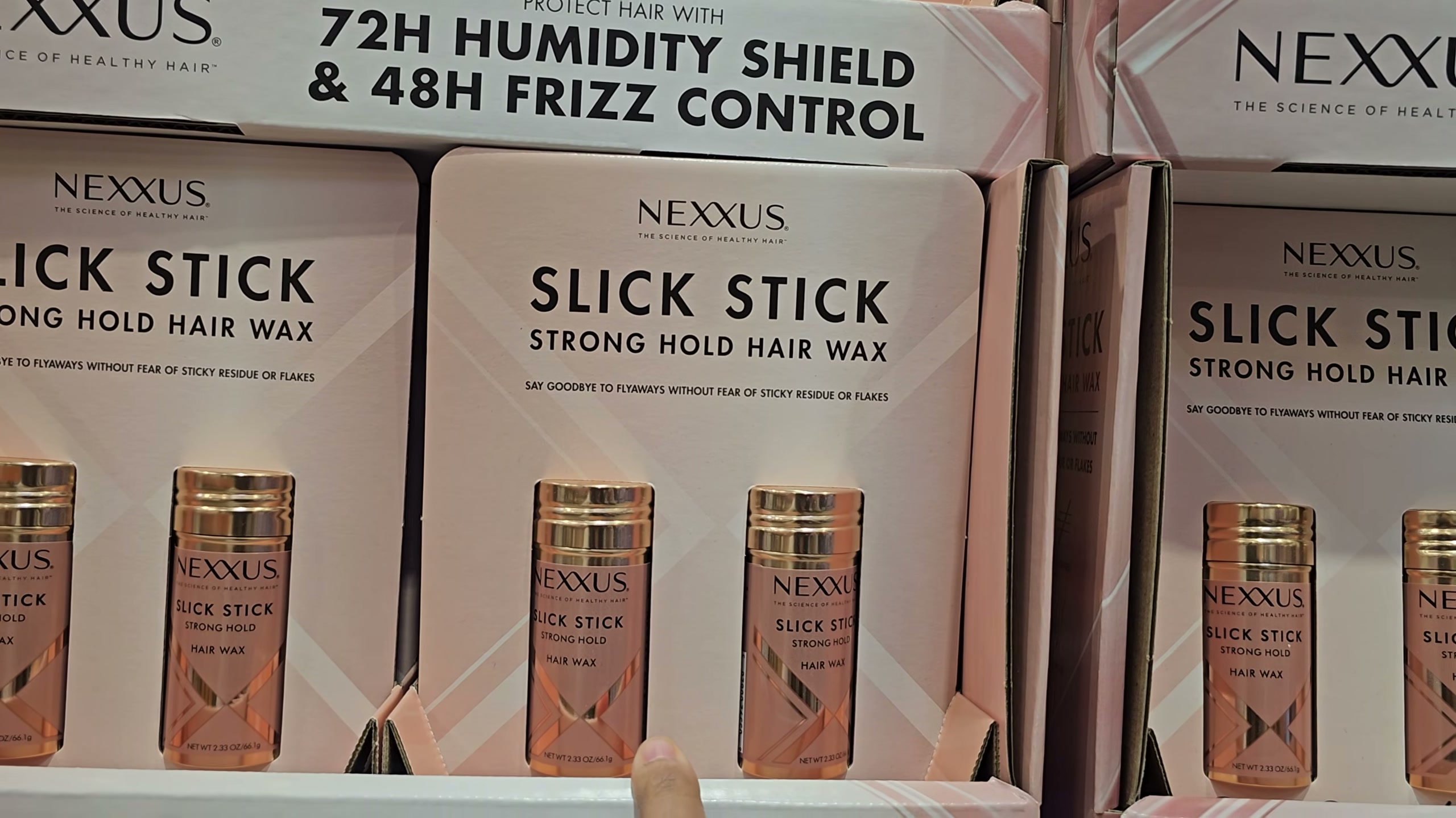 Nexxus Slick Stick Hair Wax 2.33 oz, 2-Pack (#1943636) - $9.97