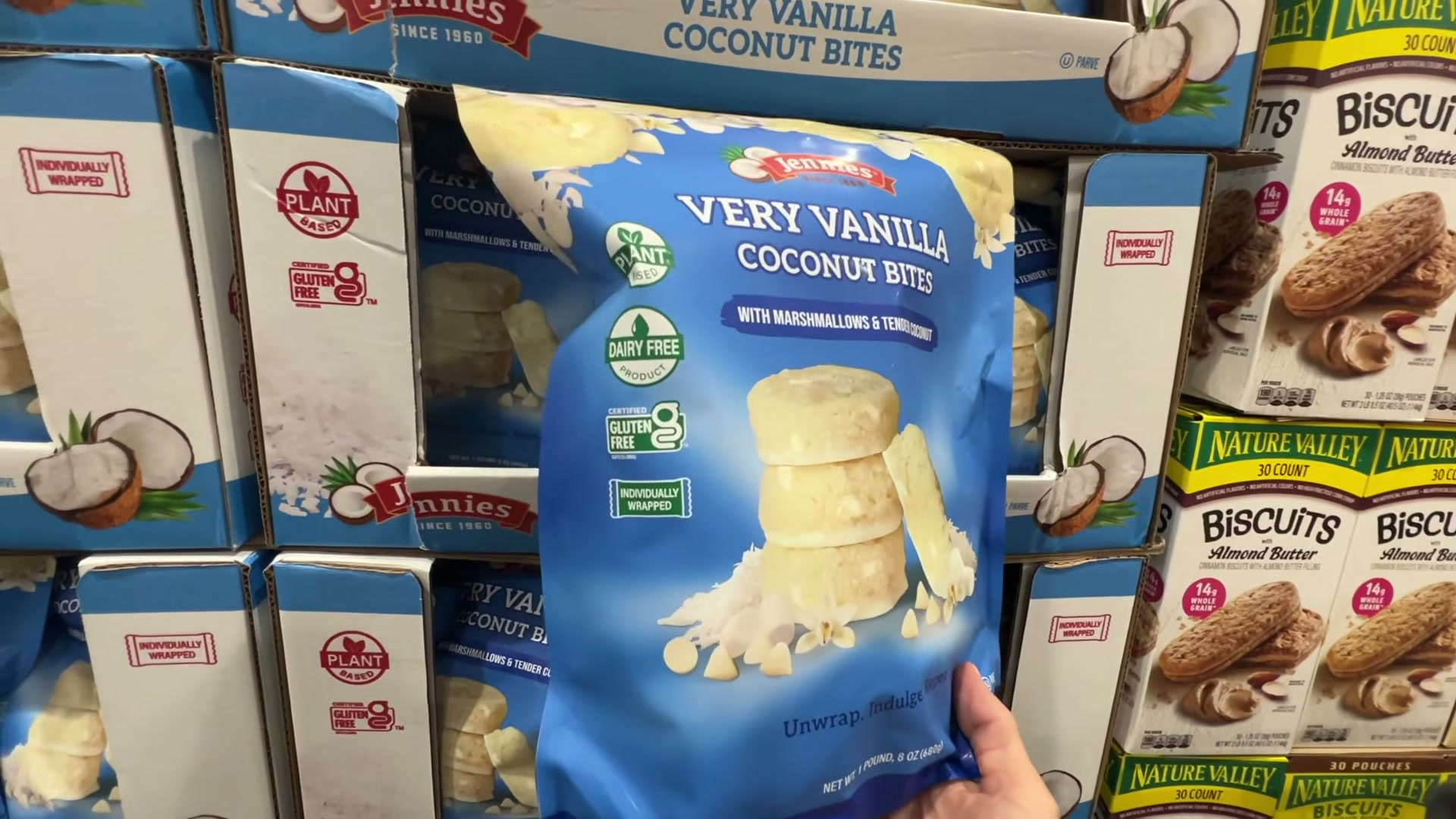 JENNIES VERY VANILLA COCONUT BITES 24 OZ (#2070822) - $9.79