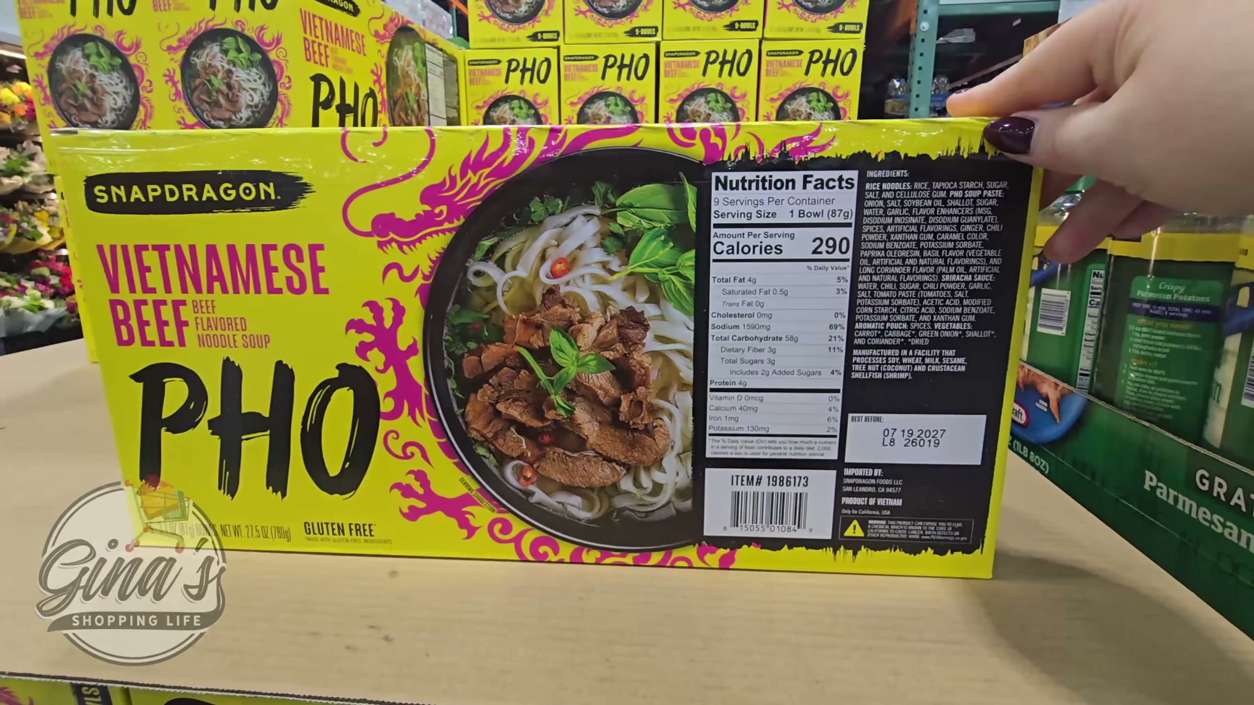 Snapdragon Foods Vietnamese Pho Bowls 9/3.1 oz (#1986173) - $8.97