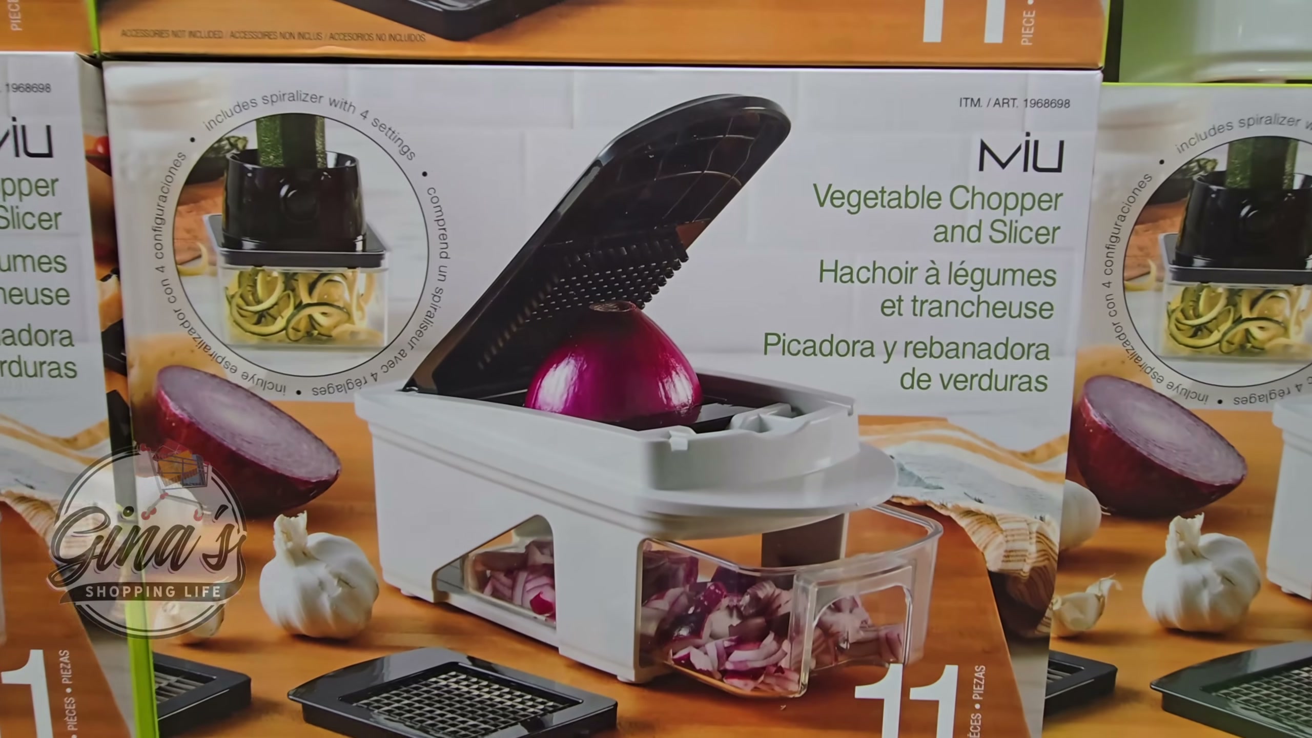 MIU 11-Piece Vegetable Chopper (#1968698) - $14.99 (down from $19.99)